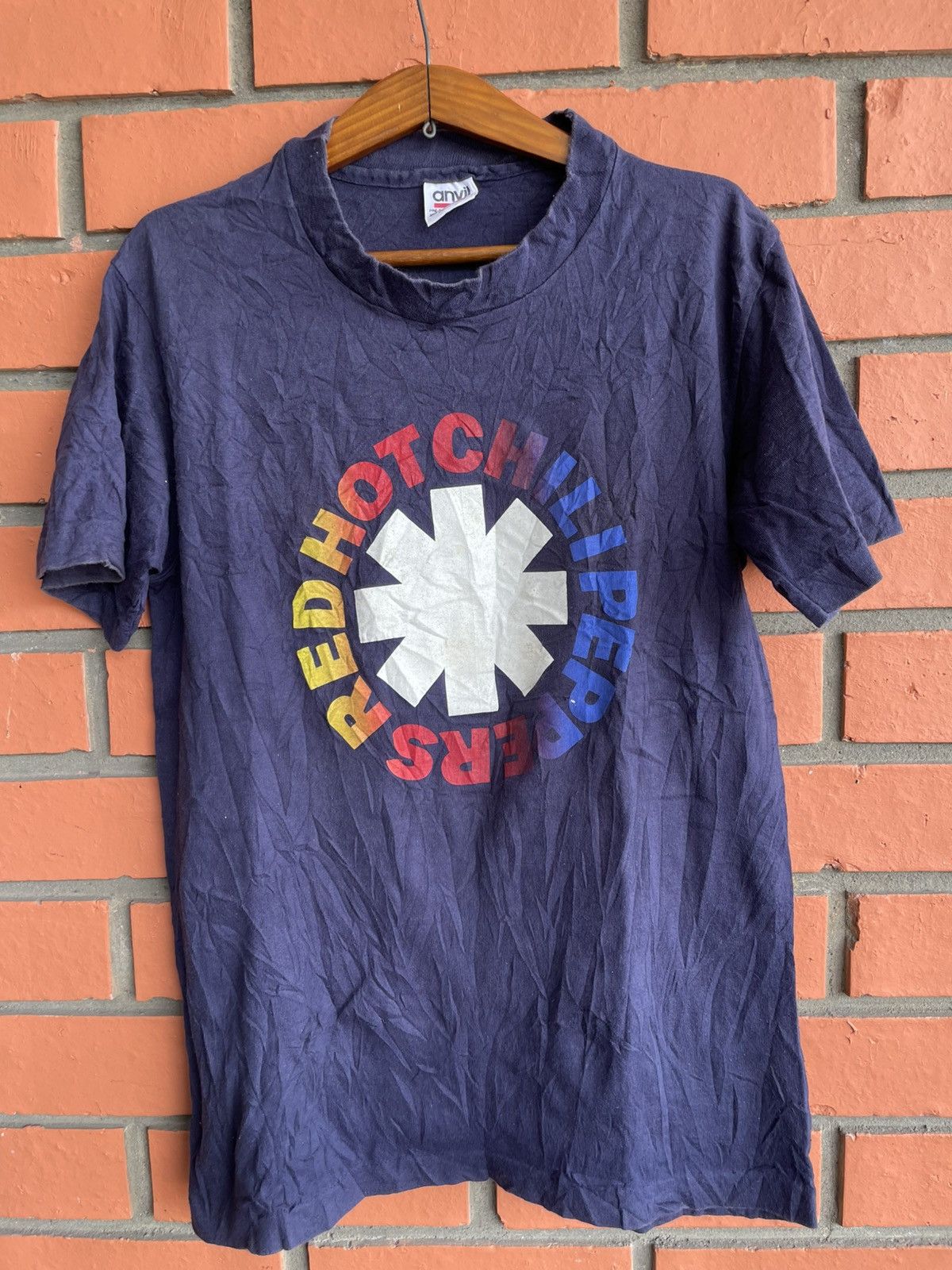 Band Tees Vintage 90’s Red Hot Chili Peppers RHCP band by Anvil size N Size US M / EU 48-50 / 2 - 2 Thumbnail