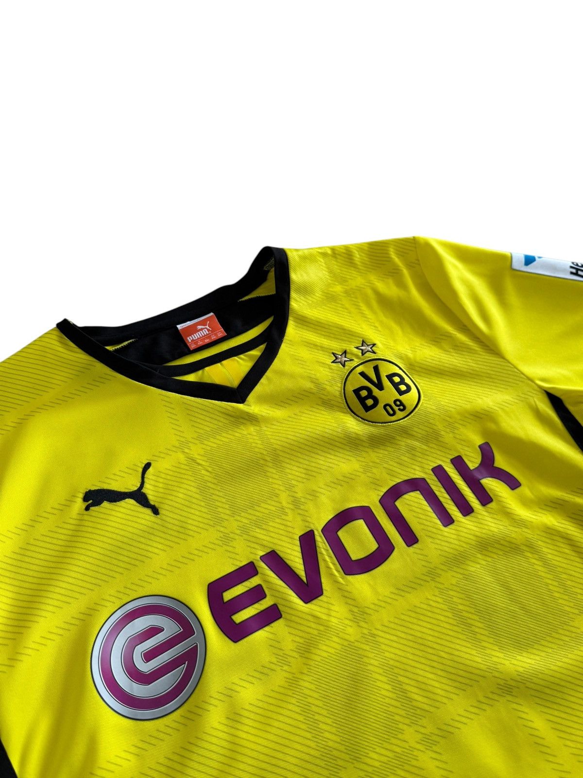Puma 2014 BORUSSIA DORTMUND PUMA HOME SOCCER JERSEY Schmelzer Size US M / EU 48-50 / 2 - 2 Thumbnail