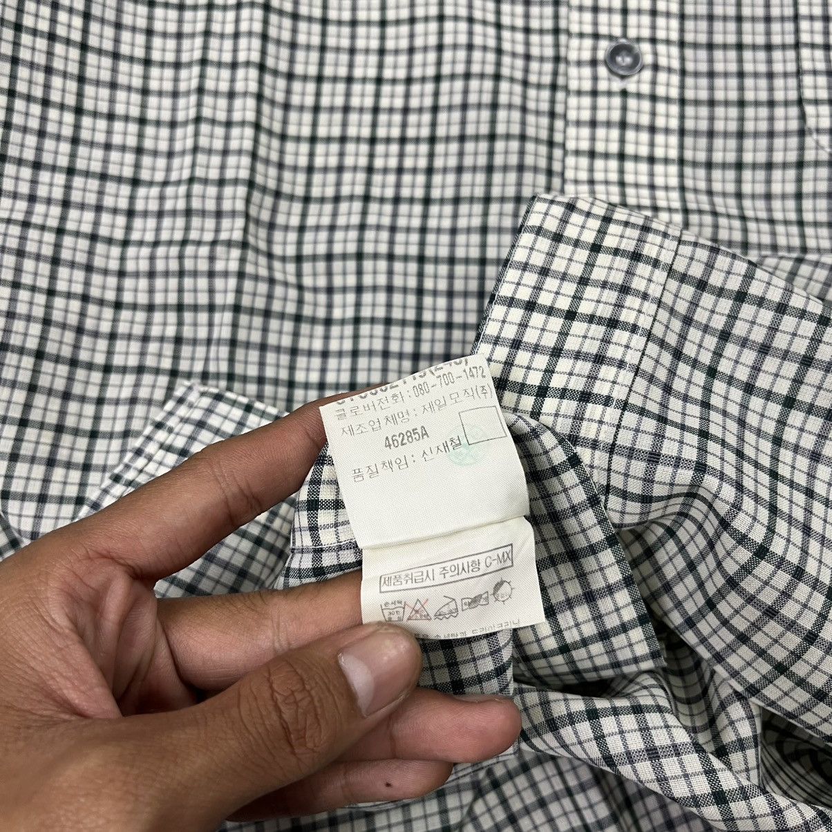 Yves Saint Laurent YVES SAINT LAURENT YSL pour homme plaid button up shirt Size US XL / EU 56 / 4 - 7 Thumbnail