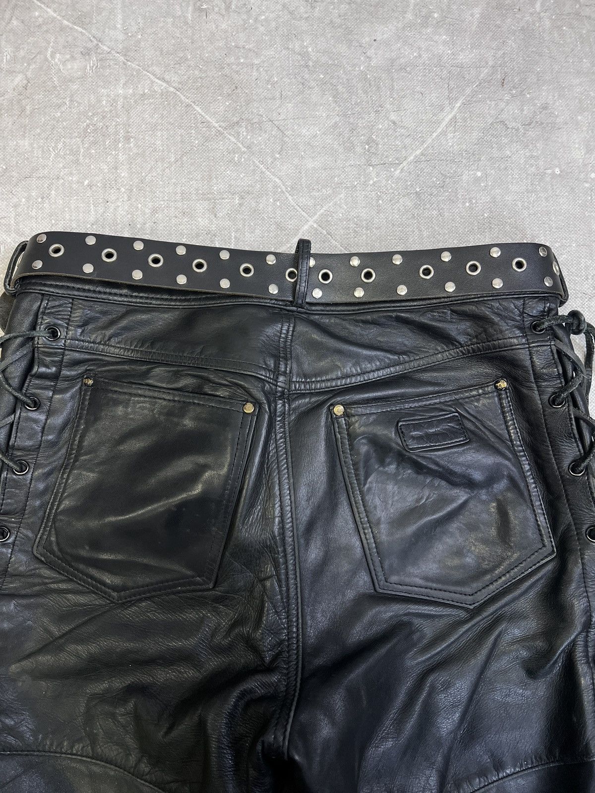 Hysteric Glamour Leather Belt Metal Hysteric Glamour Style Y2K Size ONE SIZE - 11 Thumbnail