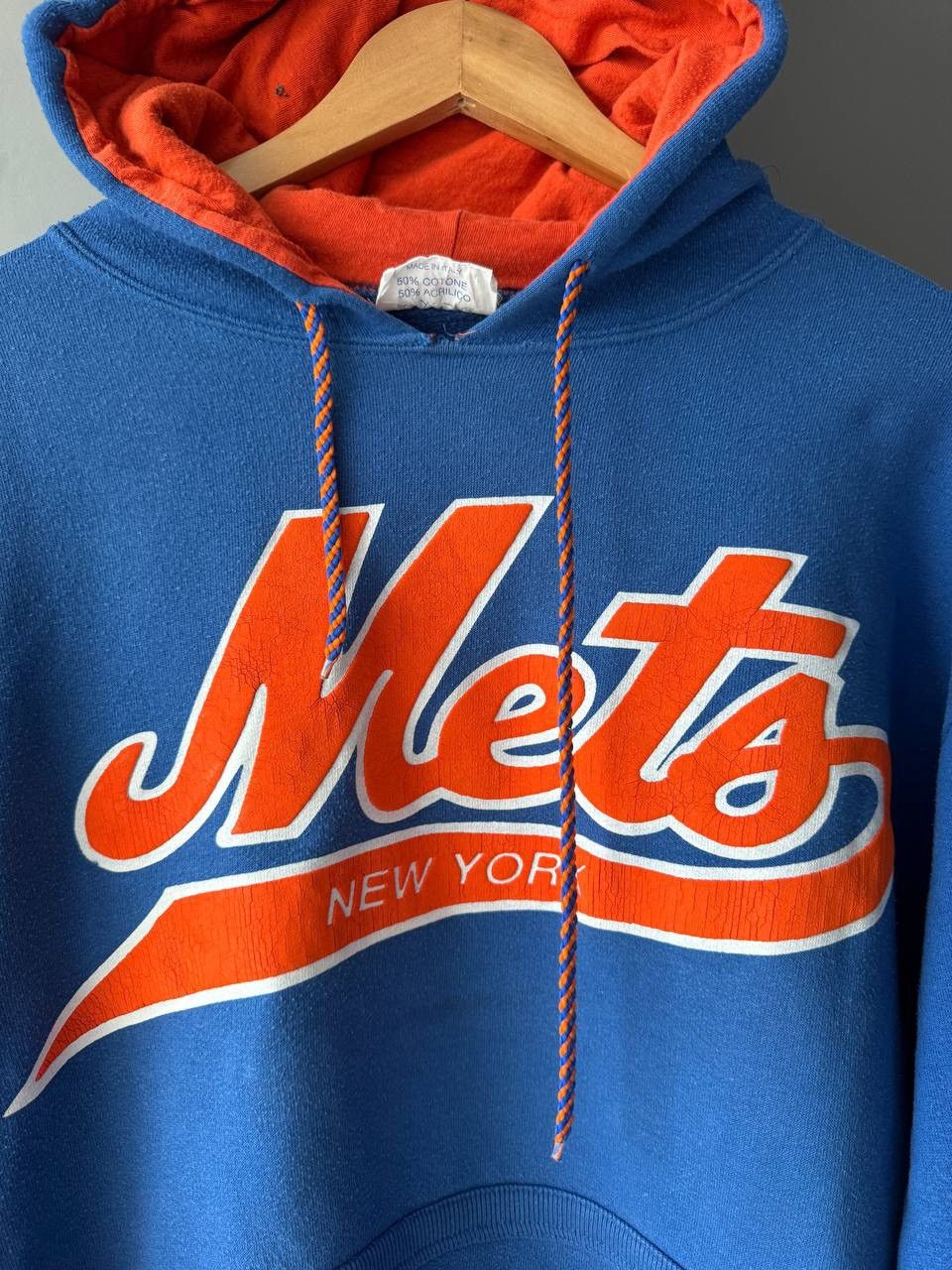 MLB Vintage 90s New York Mets Hoodie (code:SY Vintage) Size US L / EU 52-54 / 3 - 3 Thumbnail