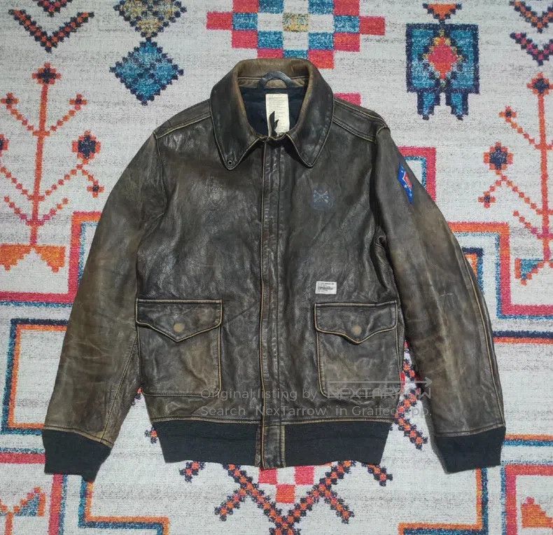 Wtaps Wtaps Skinny skull smile leather jacket Size US S / EU 44-46 / 1 - 1 Thumbnail