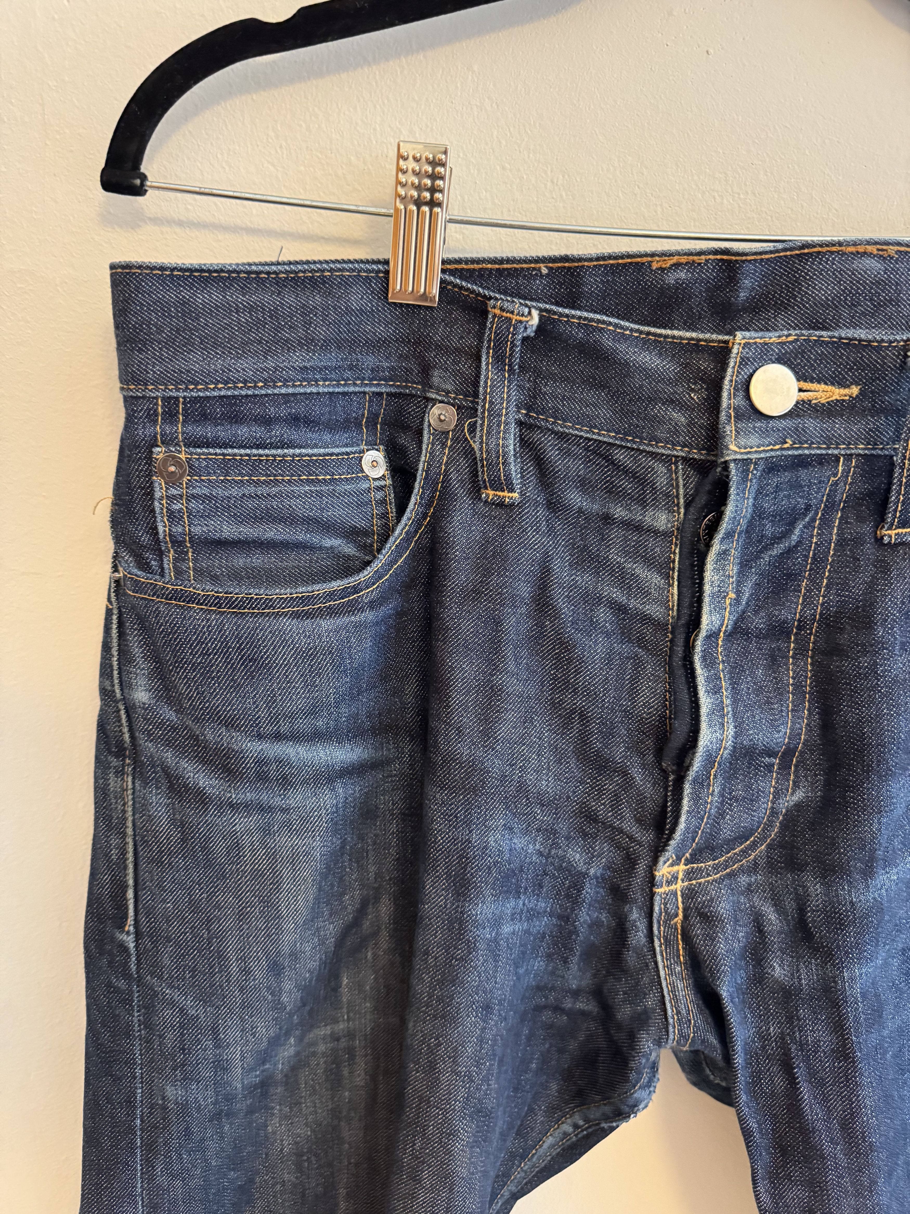 3sixteen ST-100x - Slim Tapered - Indigo Selvedge - 31 Size US 31 - 2 Thumbnail
