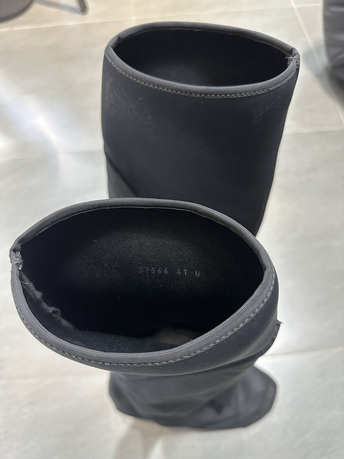 Rick Owens Drkshdw Rick Owens DRKSHDW Fetish knee high Boots Size US 8 / EU 41 - 10 Thumbnail