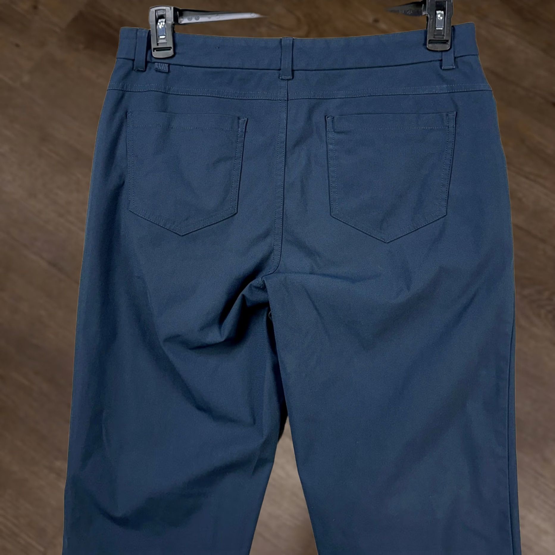 Vintage VRST Golf Pants Chino Mens 34X32 Blue Performance Straight Leg Flat Front Pocket Casual Mens Size US 34 / EU 50 - 1 Thumbnail