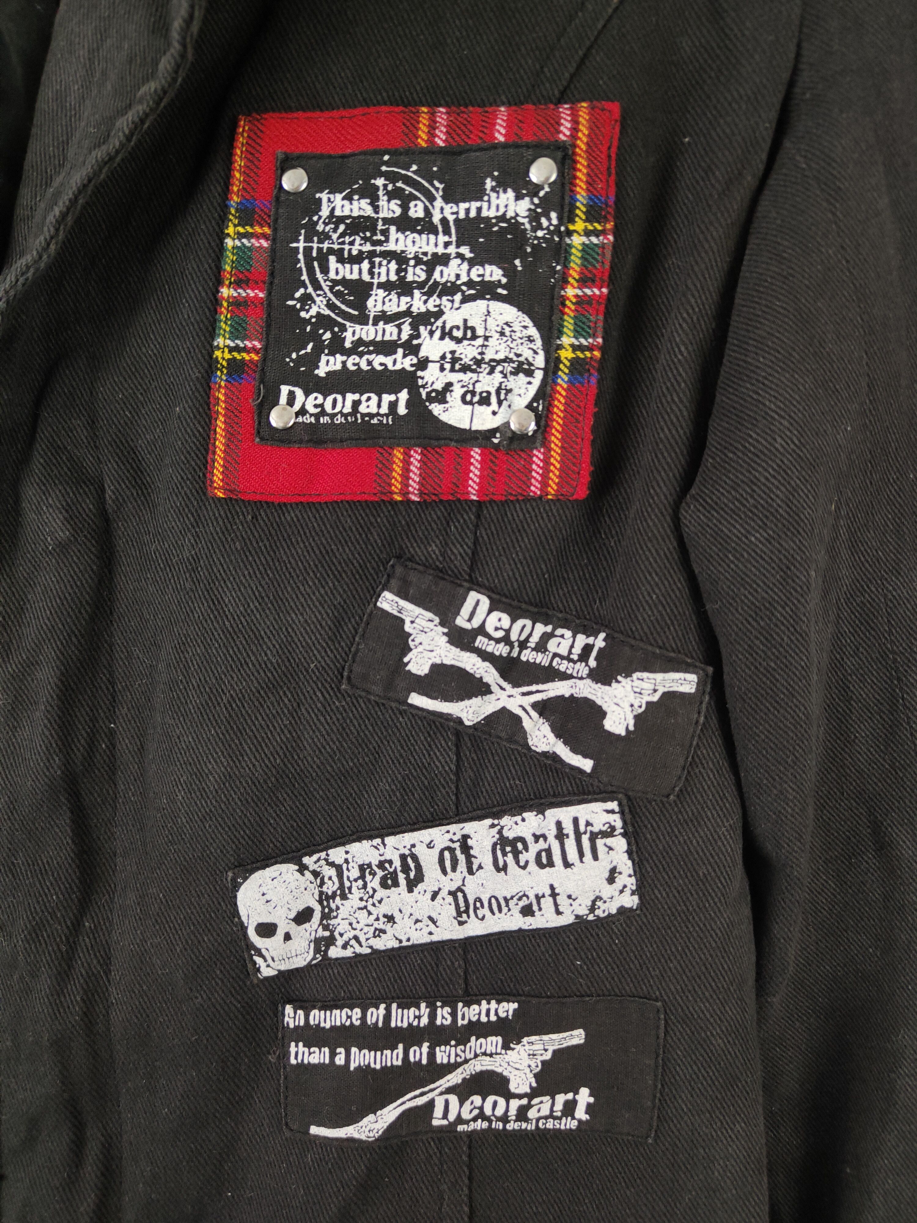 Japanese Brand × Seditionaries DL Deorart made in devil castle punk Black Jackets #2061 Size M / US 6-8 / IT 42-44 - 5 Thumbnail