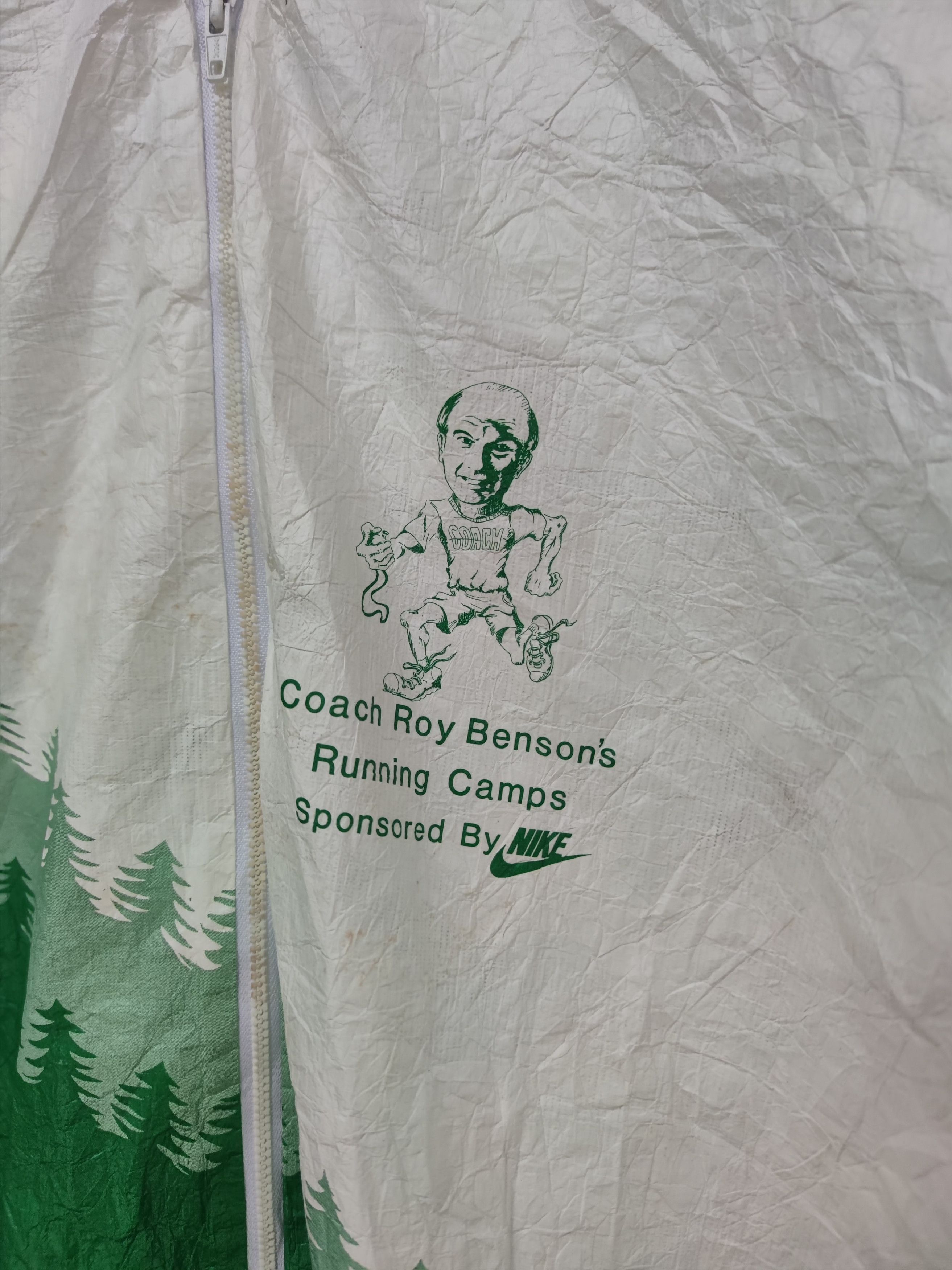 Nike Vintage 80s Nike Sponsored Coach Roy Benson's Running Camp Size US M / EU 48-50 / 2 - 5 Thumbnail