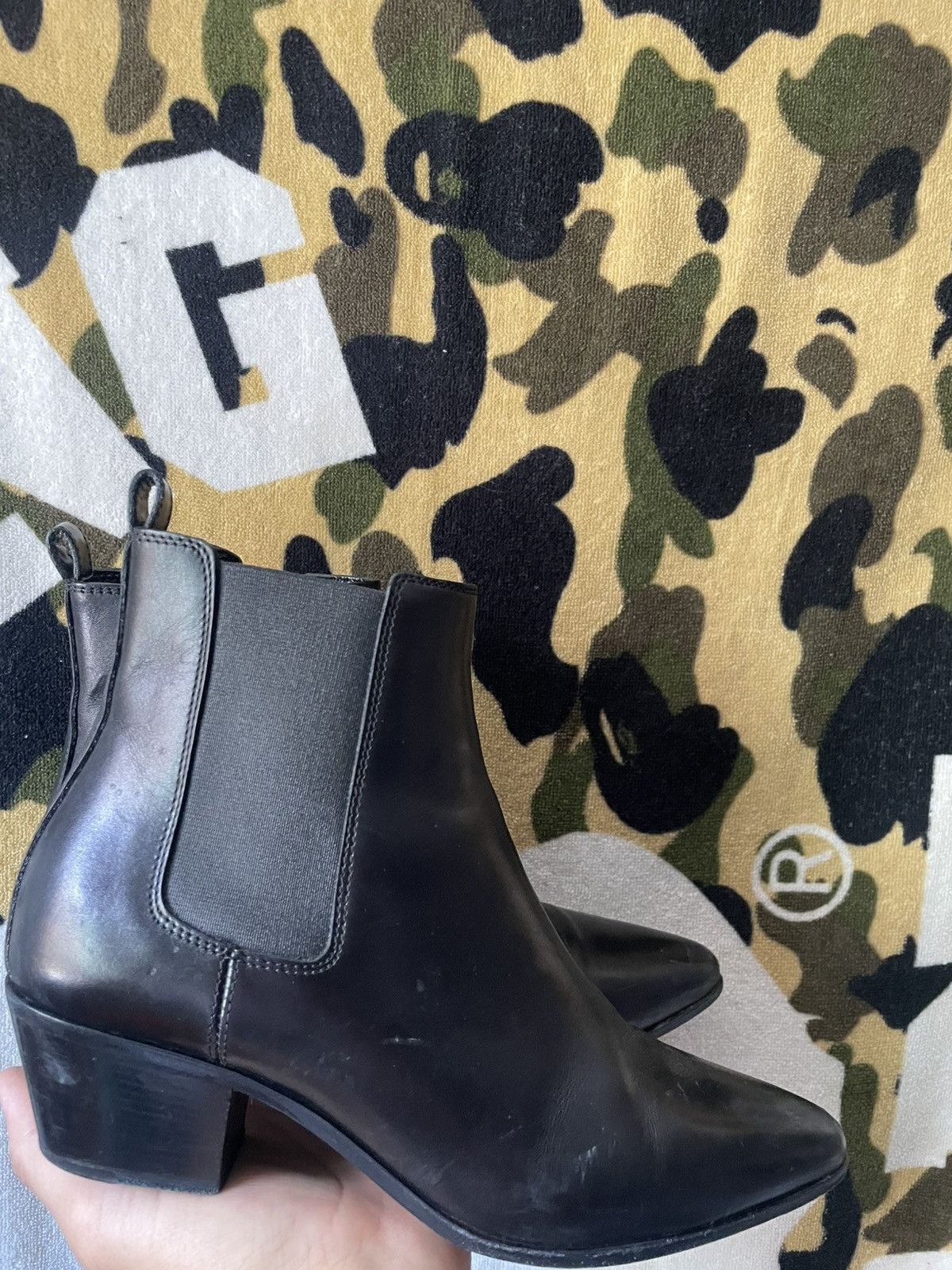 Saint Laurent Paris Saint Laurent Paris Boot heel Size US 5 / IT 35 - 2 Thumbnail