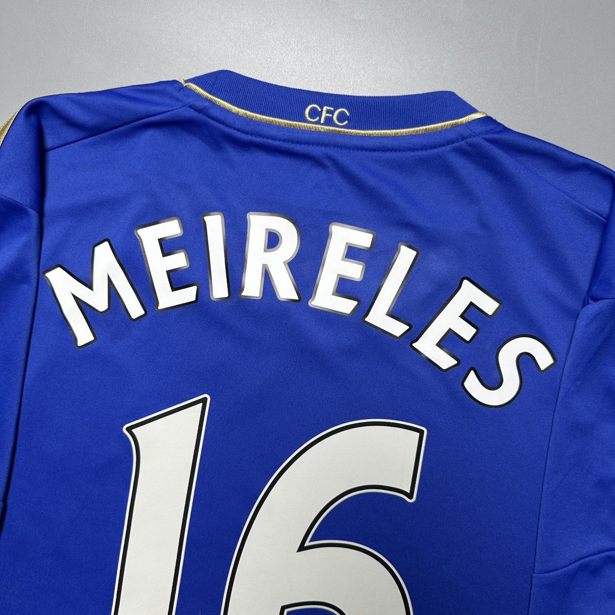 Adidas CHELSEA ADIDAS 2012/2013 FOOTBALL HOME JERSEY #16 MEIRELES Size US L / EU 52-54 / 3 - 10 Thumbnail