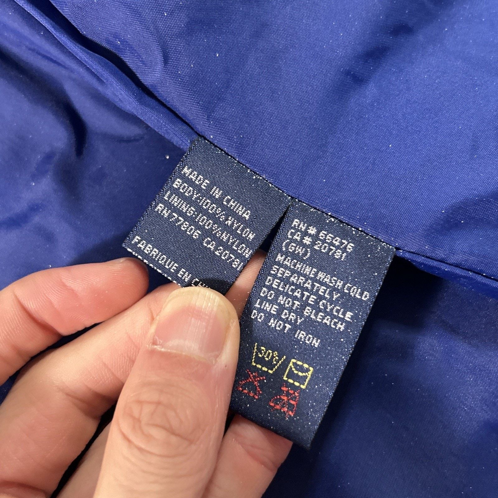 Tommy Hilfiger Tommy Hilfiger Goretex Anorak Rain Jacket Small Snaps Block Size US S / EU 44-46 / 1 - 15 Thumbnail