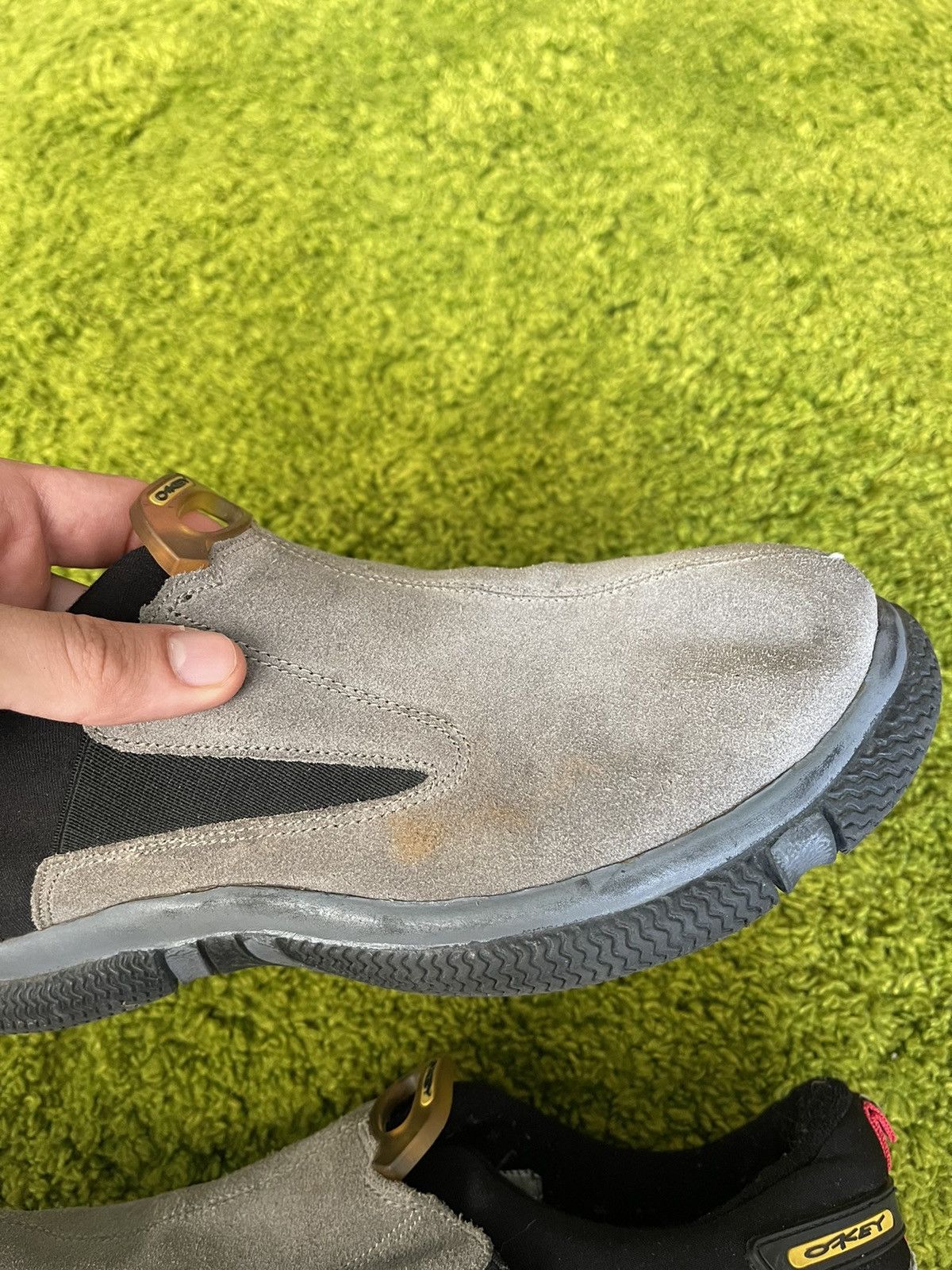 Designer × Oakley × Vintage Oakley 2000s vintage Y2K gorpcore style suede sneakers Size US 10 / EU 43 - 4 Thumbnail
