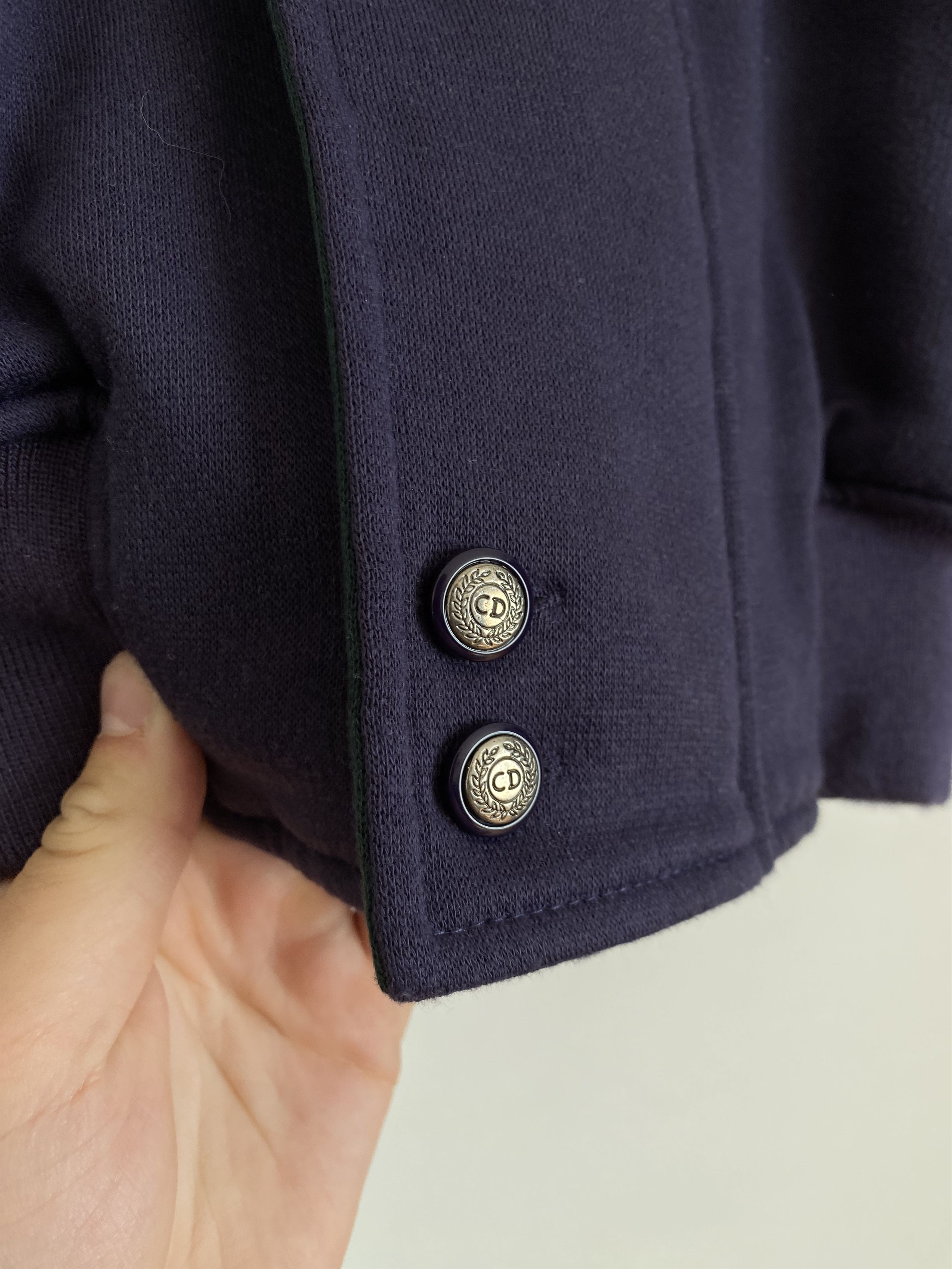 Christian Dior Monsieur Christian Dior Monsieur rare 80s vintage full zip sweater Size US L / EU 52-54 / 3 - 6 Thumbnail