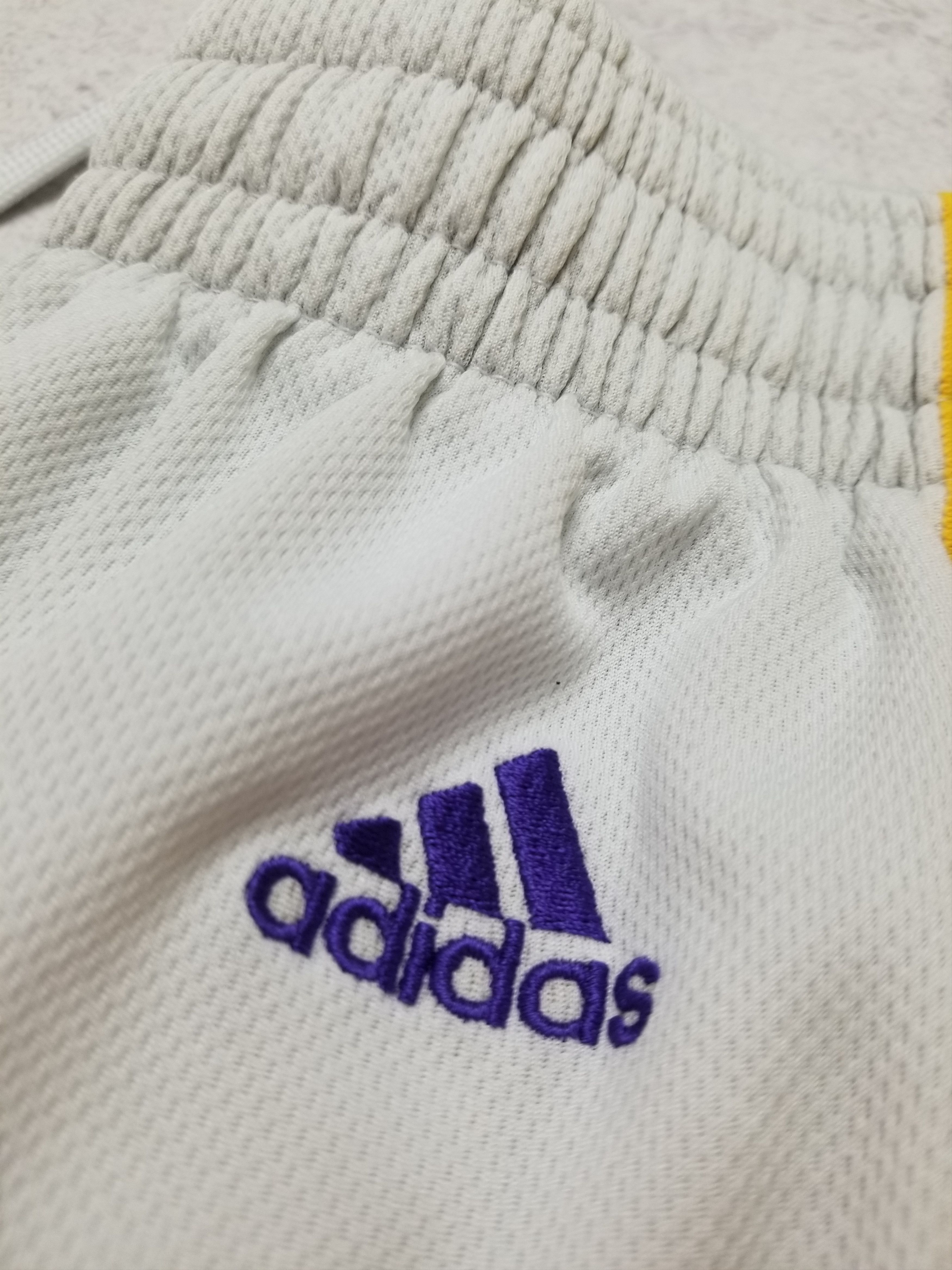 Adidas Adidas 2013 Los Angeles Lakers NBA Shorts Men's Size M Size US 34 / EU 50 - 6 Thumbnail