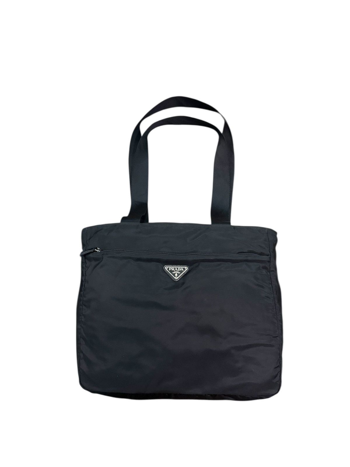 Prada VINTAE PRADA BLACK NYLON SHOULDER BAG Size ONE SIZE - 1 Thumbnail