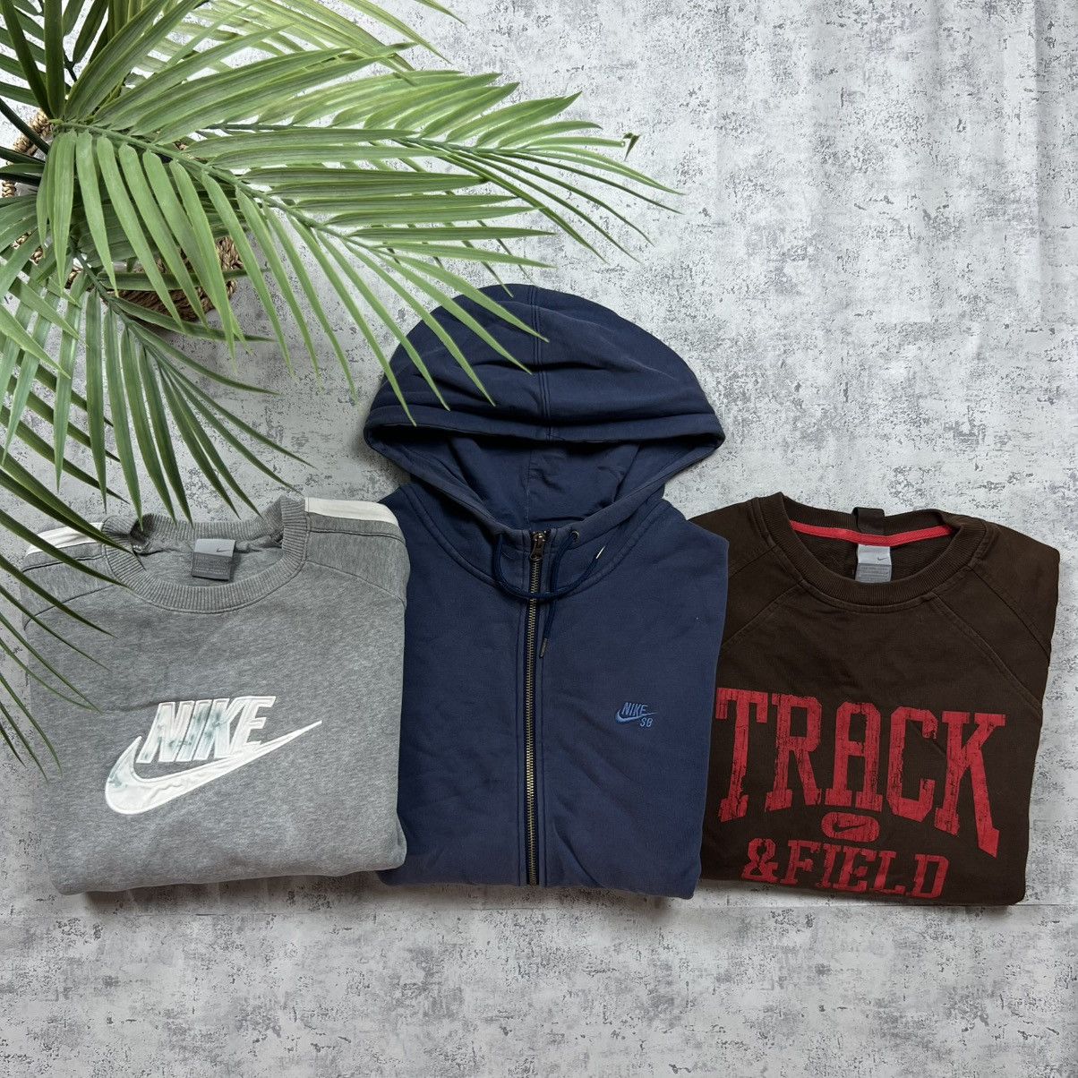 90s 00s x3 Nike Vintage Y2K Retro Sweatshirts & Hoodie