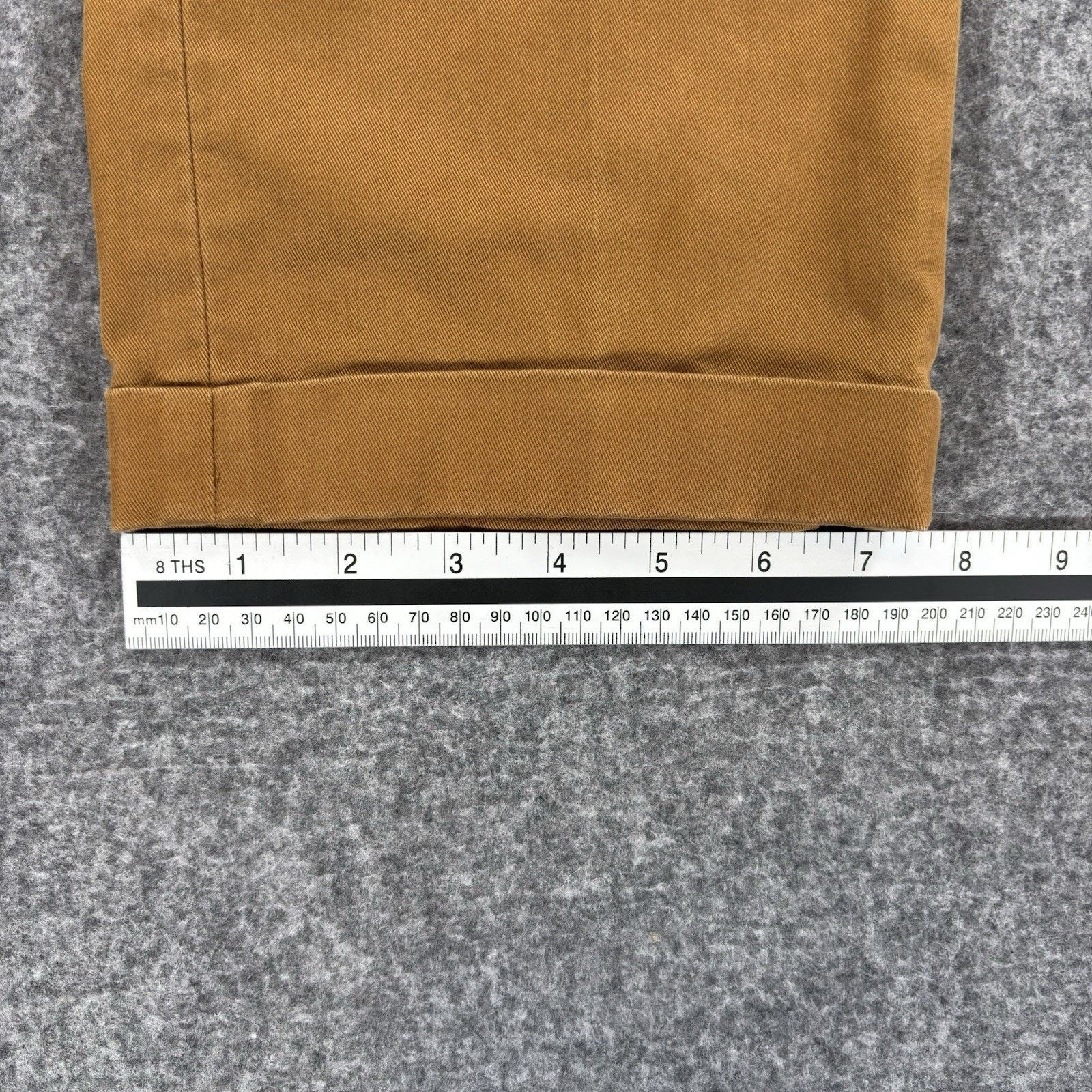 Lands' End Lands' End Men's Drawstring Chino Pants Large 36-38 Brown Size US 36 / EU 52 - 11 Thumbnail