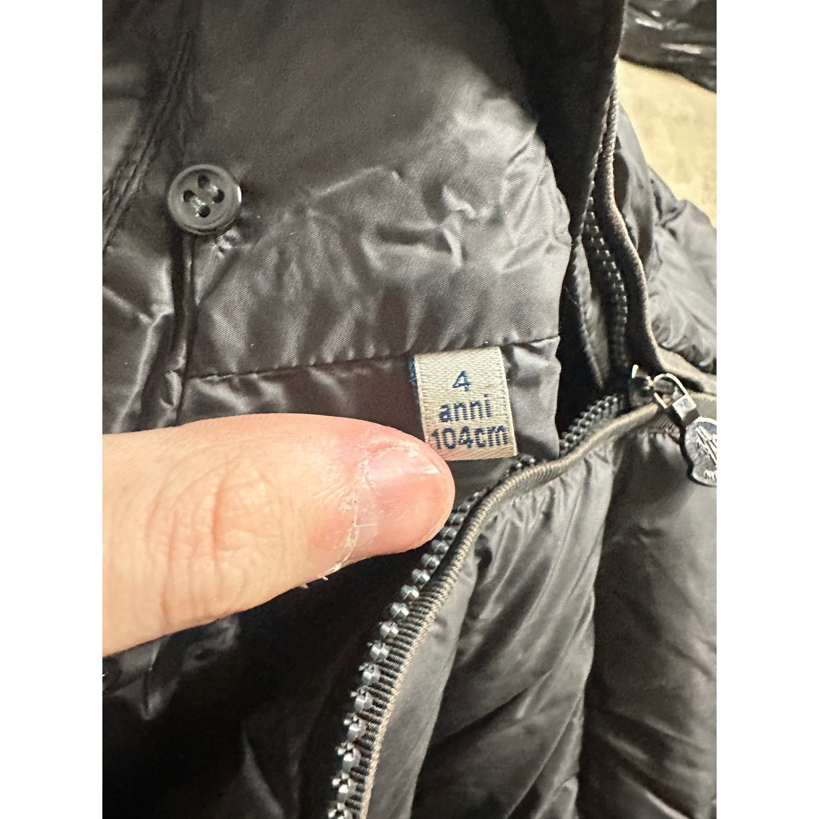 Moncler Moncler Jacket Baby Navy Used 4 Size XXS / US 00 / IT 34 - 3 Thumbnail