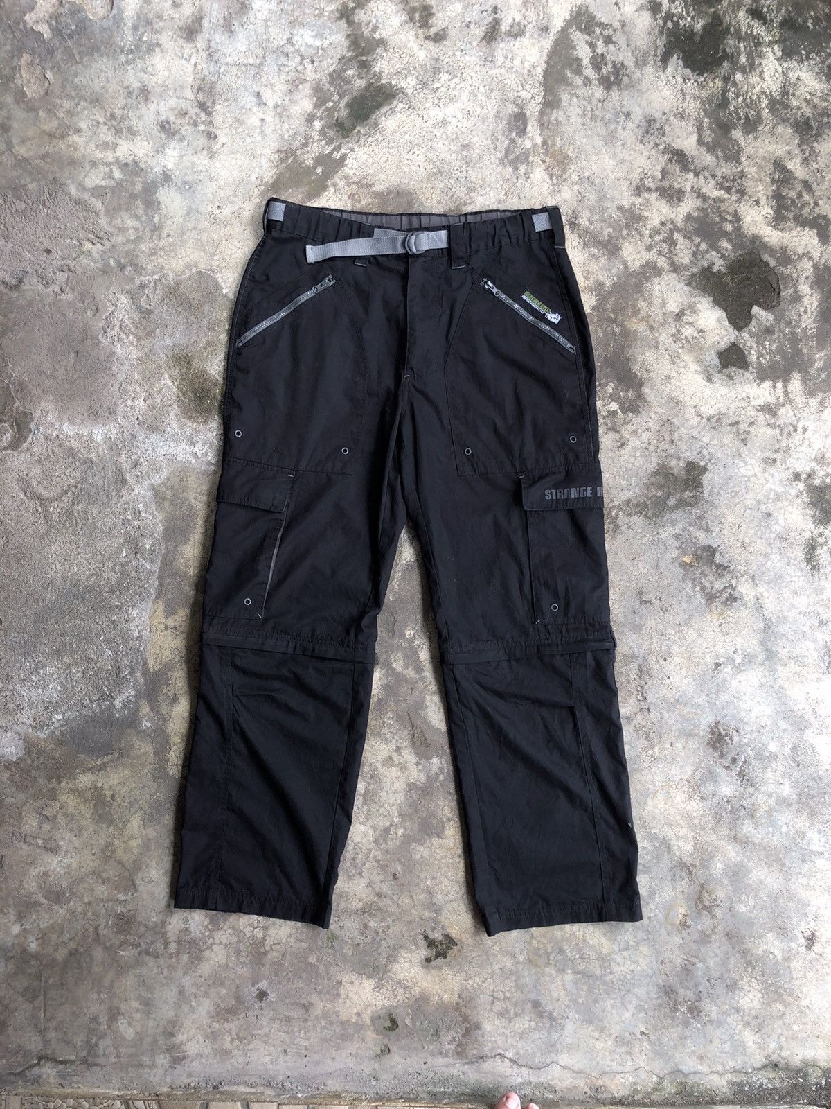 If Six Was Nine × Japanese Brand × Le Grande Bleu (L.G.B.) Strange Heaven Bondage Cargo Pants Multi Zipper Size US 37 - 2 Thumbnail