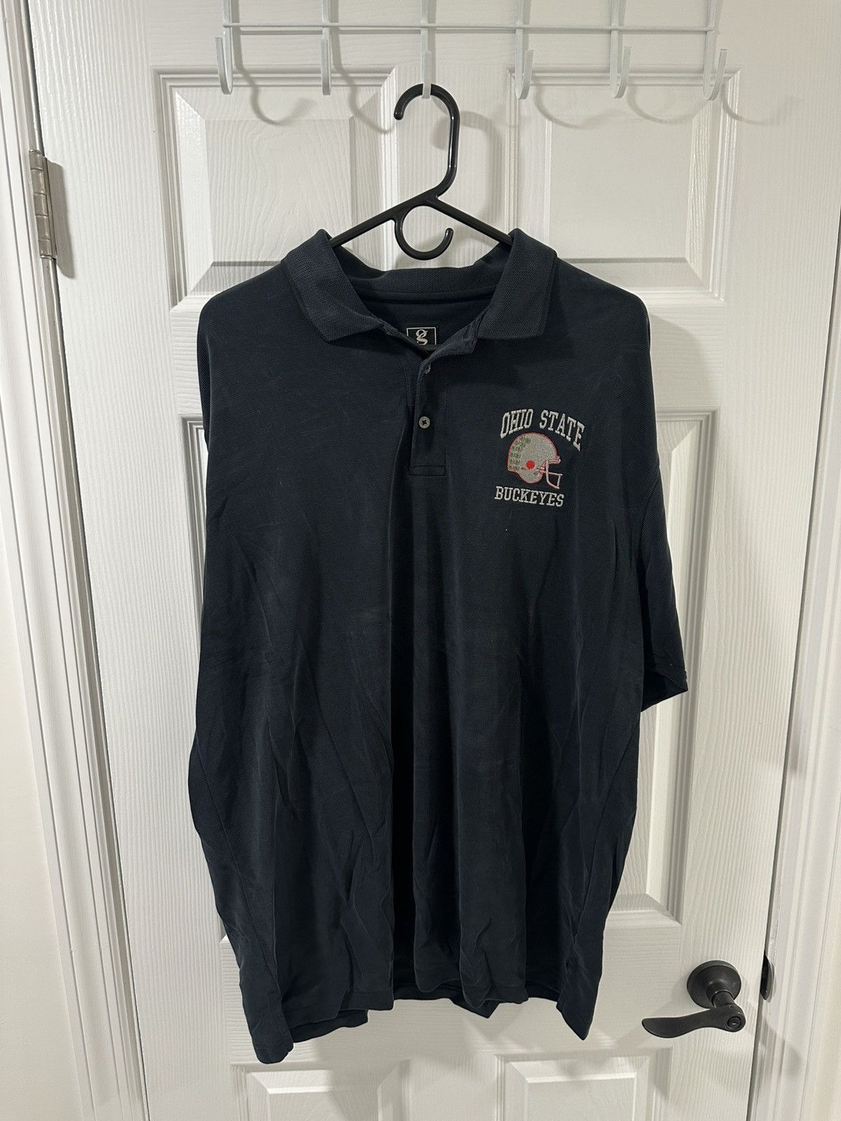Other Corduroy Ohio State Black Polo Size US XL / EU 56 / 4 - 3 Thumbnail