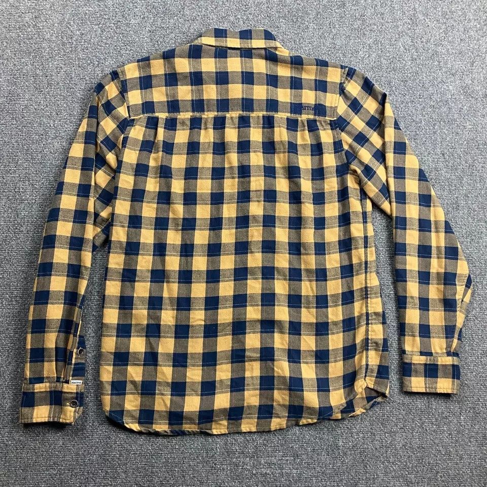 Marmot Marmot Flannel Shirt Men's Small Check Button Up Cotton S Size US S / EU 44-46 / 1 - 3 Thumbnail