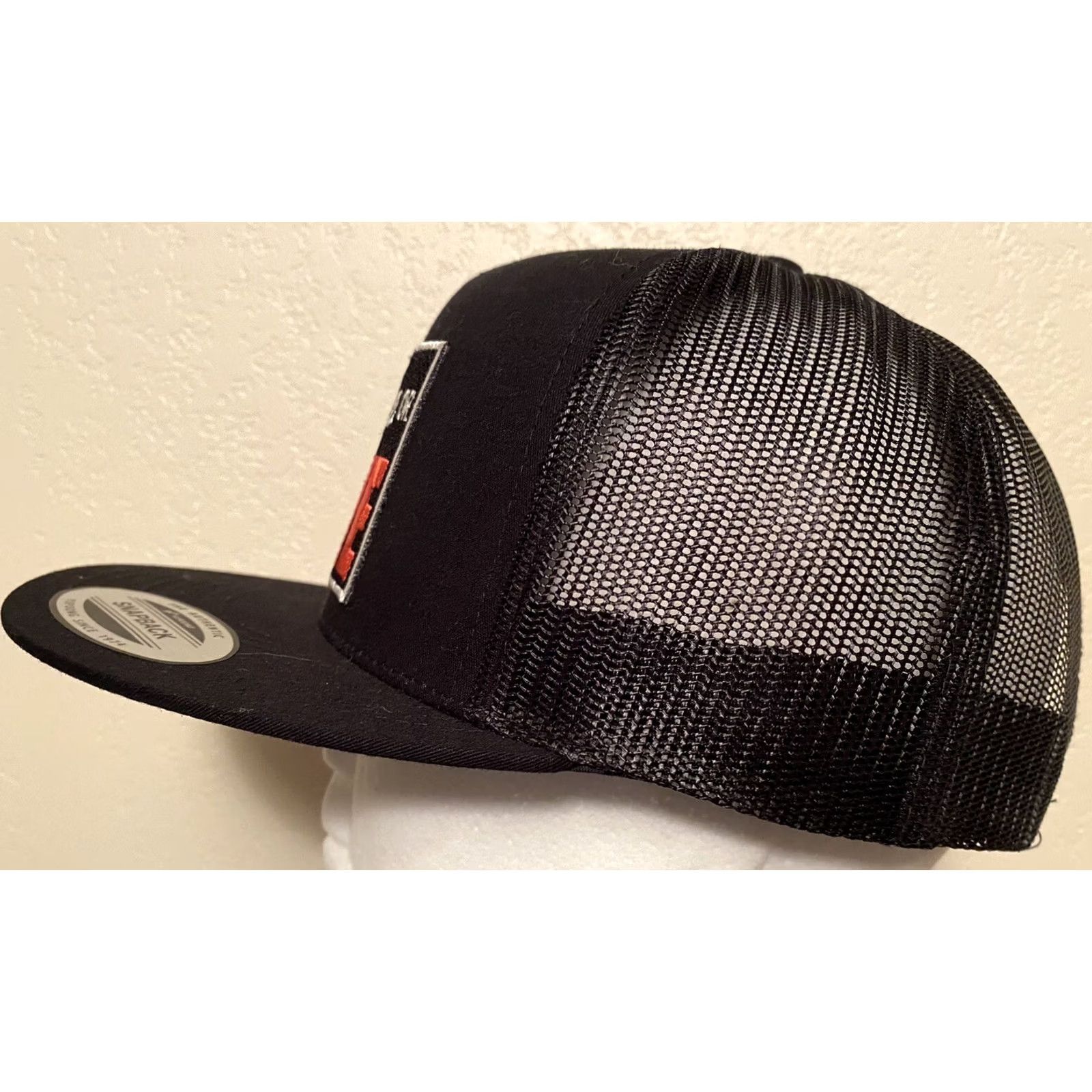 Vintage Be Nice Or Leave Snapback Adjustable Hat Black Unisex Adults One Size The Classics Mens 90s Theme Snapback Black Size ONE SIZE - 3 Thumbnail