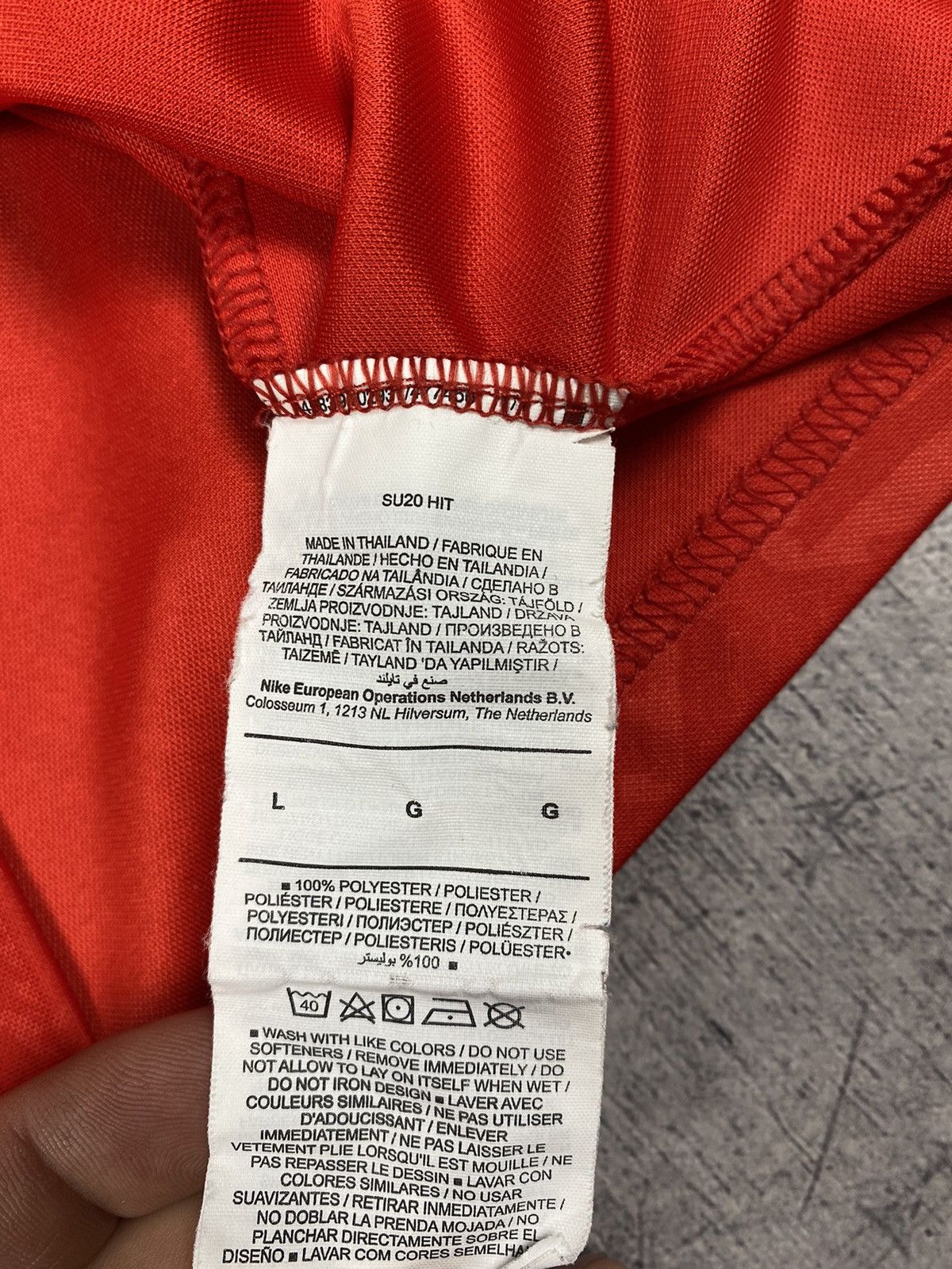 Nike Nike England National Team 2020 / 2021 Soccer Jersey Size US L / EU 52-54 / 3 - 10 Thumbnail
