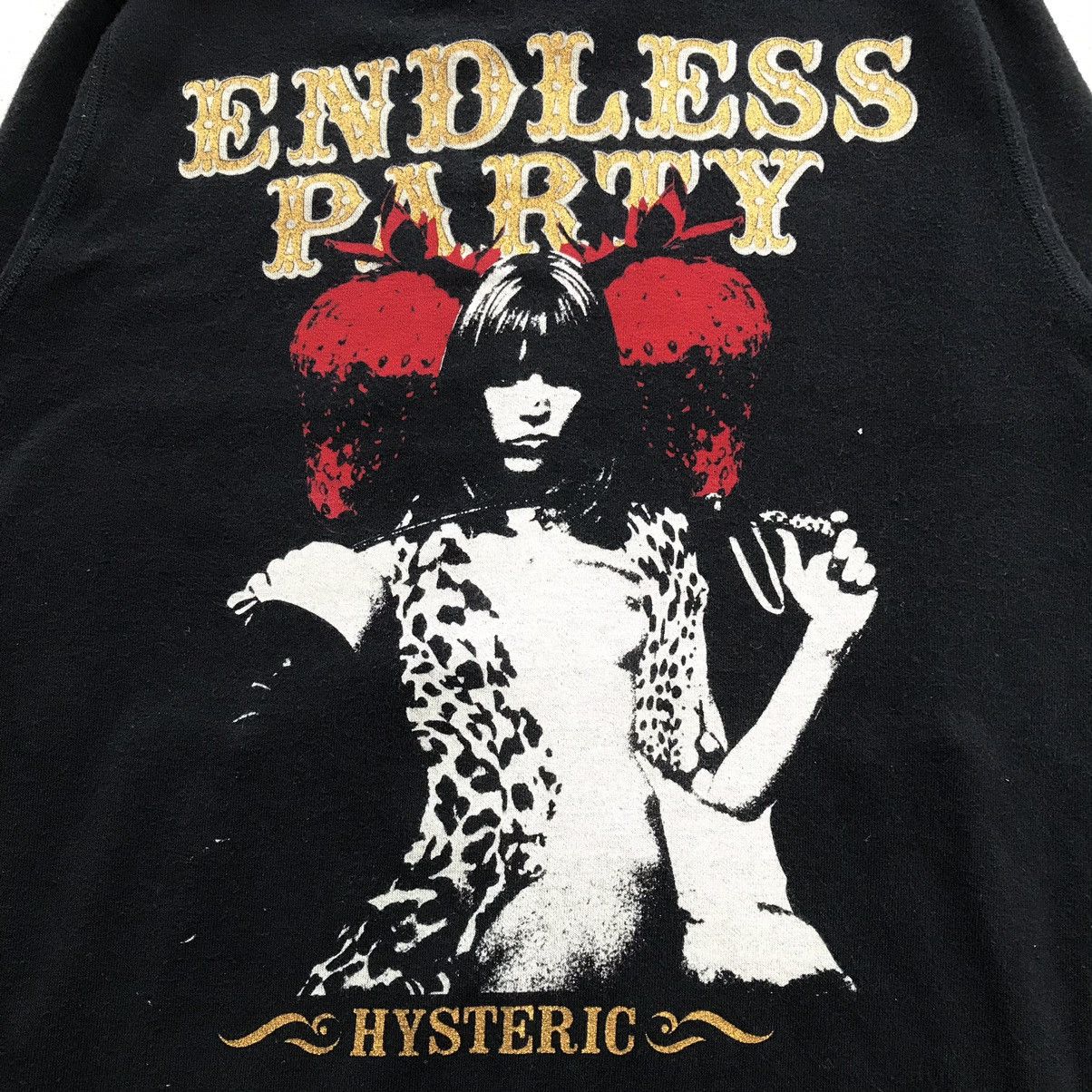 Hysteric Glamour 2000's Hysteric Glamour " Endless Party " Black Sweater Size US S / EU 44-46 / 1 - 8 Thumbnail