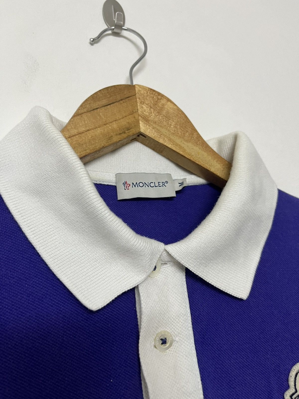 Moncler Moncler Polo Shirt Size US M / EU 48-50 / 2 - 3 Thumbnail