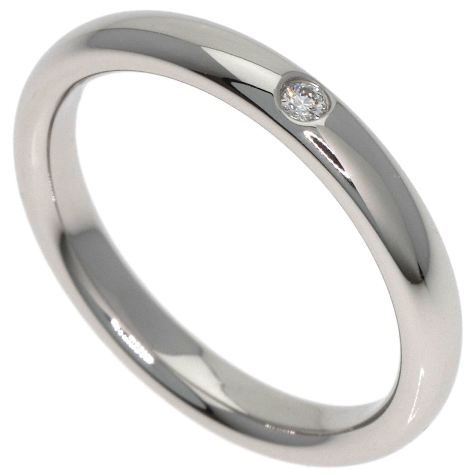 Tiffany & Co. Tiffany & Co. Stacking Band 1P Diamond Ring, Platinum PT950, Women's. Size ONE SIZE - 1 Thumbnail
