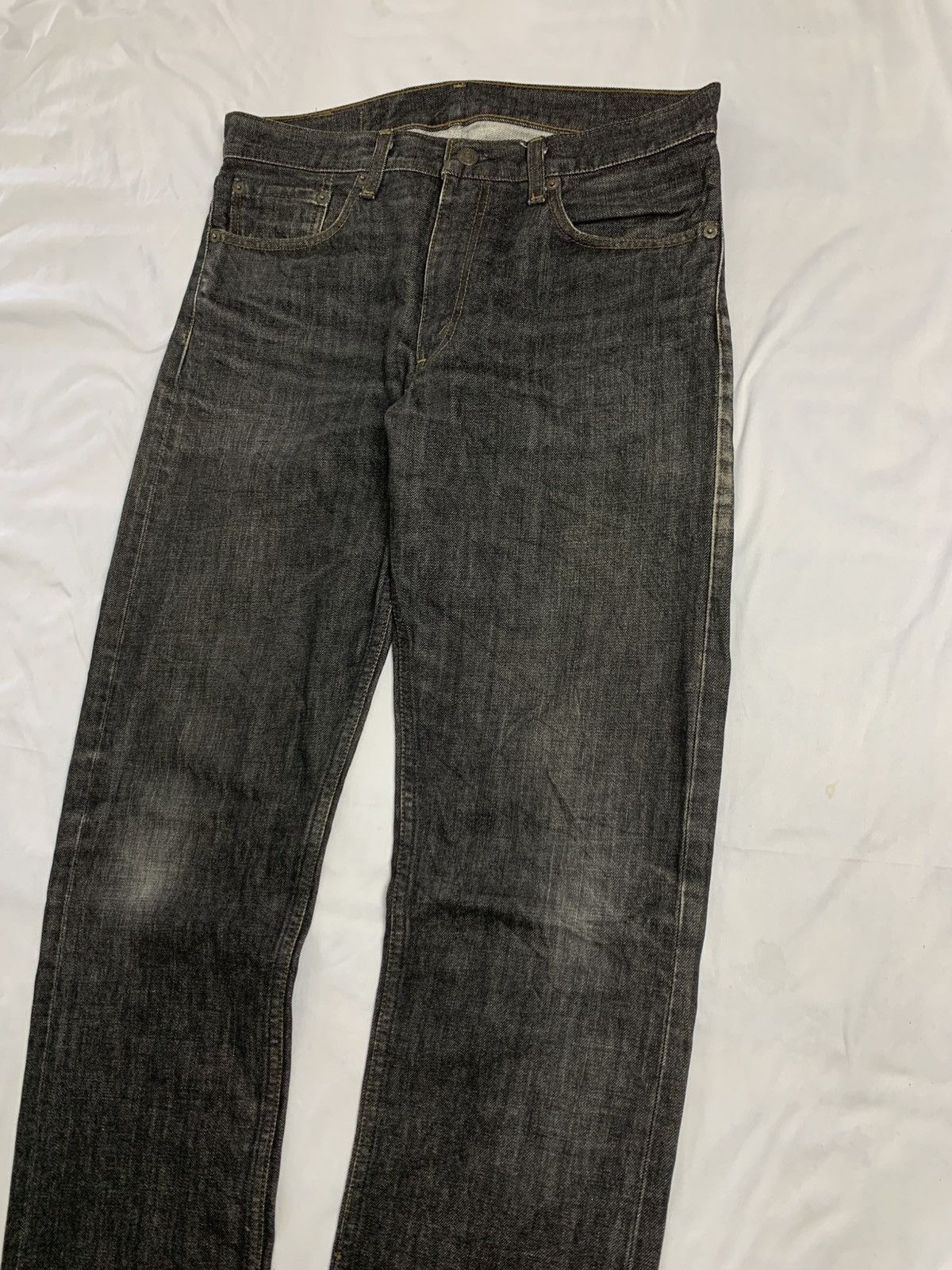 Levi's Levis 505 stone black denim size 32-33 Size US 32 / EU 48 - 5 Thumbnail