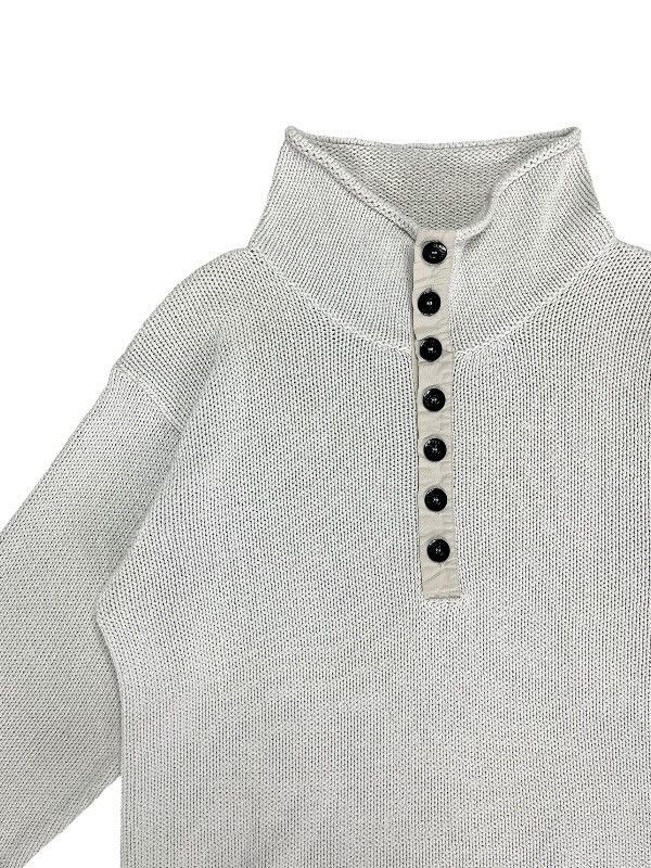 Stone Island Stone Island Heavyweight Vintage Collar Knit Jumper Size US L / EU 52-54 / 3 - 4 Thumbnail