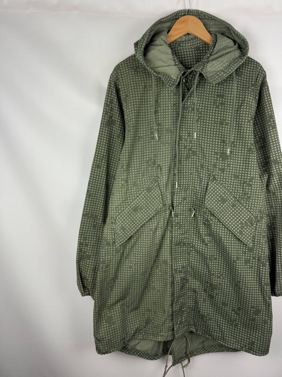 Other US Army VTG Night Camouflage Desert Military Parka Jacket Size US S / EU 44-46 / 1 - 2 Thumbnail