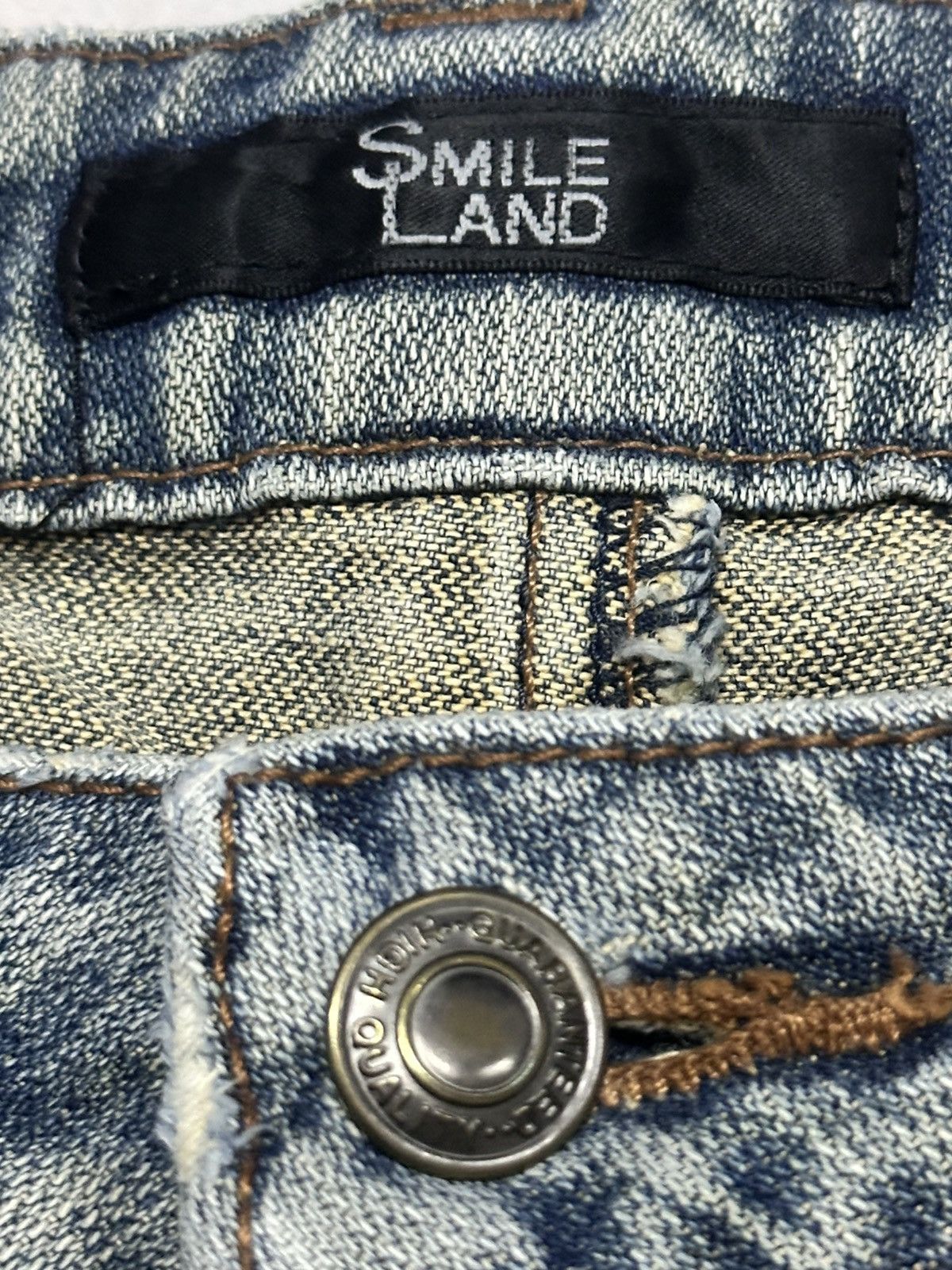 Japanese Brand Flare Japan Jeans Wideleg Loose Style With Faded Wash Size US 32 / EU 48 - 7 Thumbnail