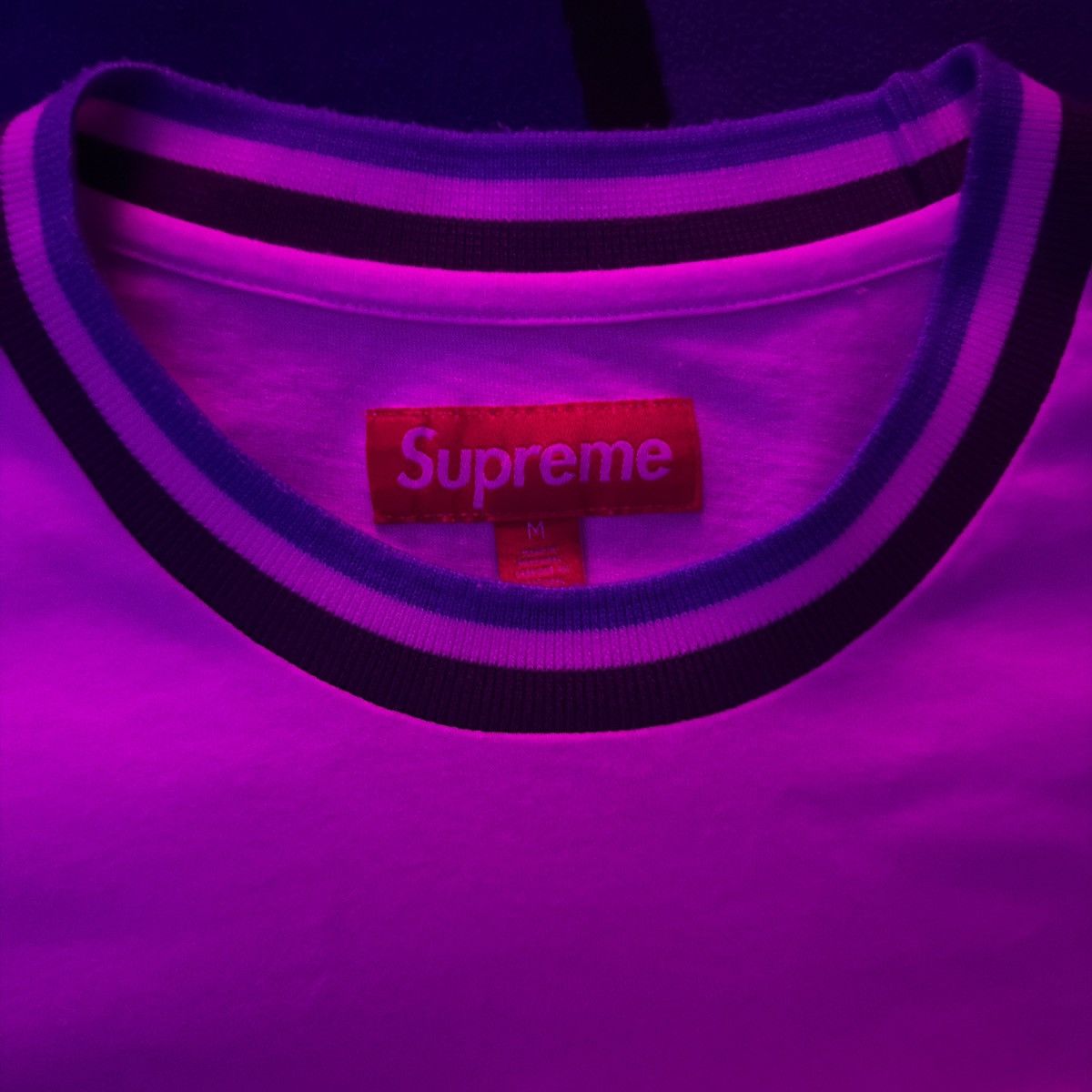 Supreme Supreme warm up stripe s/s top SS24 Size US M / EU 48-50 / 2 - 2 Thumbnail