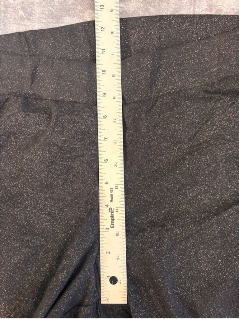 Torrid Women's Torrid Pants Size 3 Black and Gold Size 35" - 4 Thumbnail