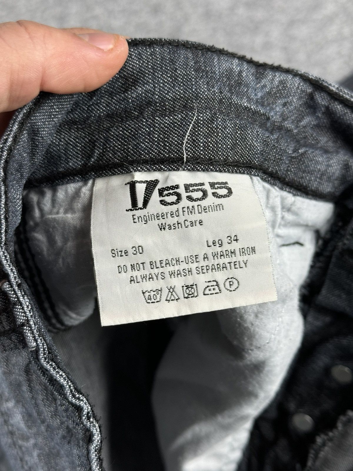 Japanese Brand Vintage Japanese brand Baggy denim y2k Size US 30 / EU 46 - 9 Thumbnail