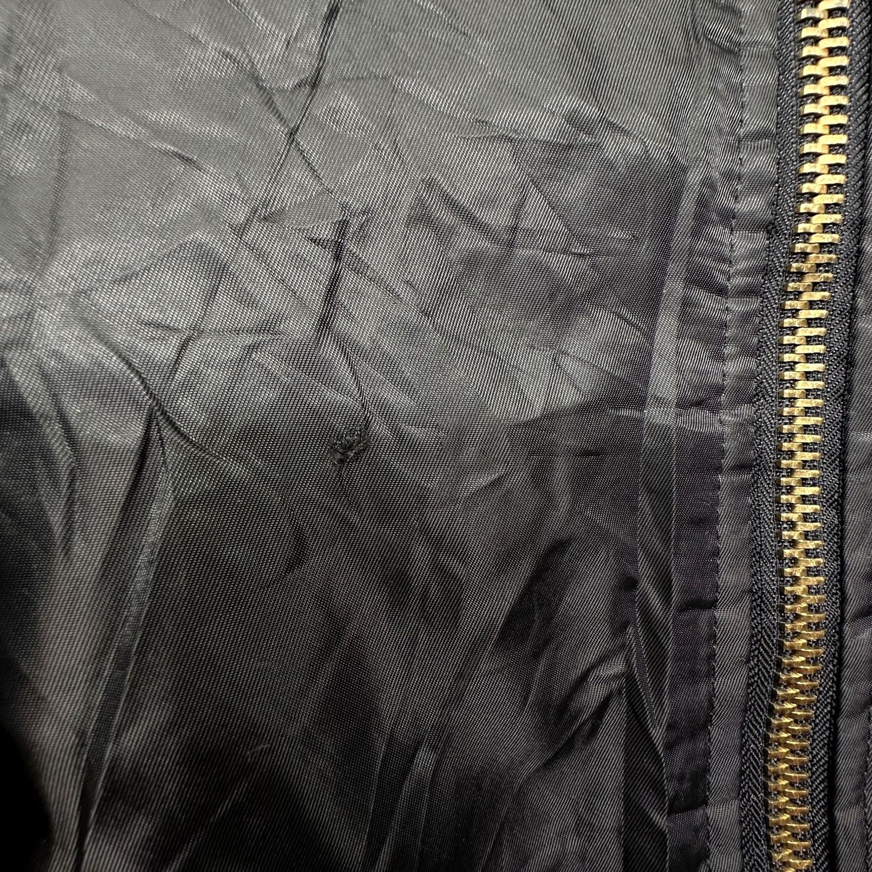 Rothco VINTAGE NIN Nine Inch Nails Rothco MA-1 Bomber Jacket Mens S Black Size US S / EU 44-46 / 1 - 4 Thumbnail