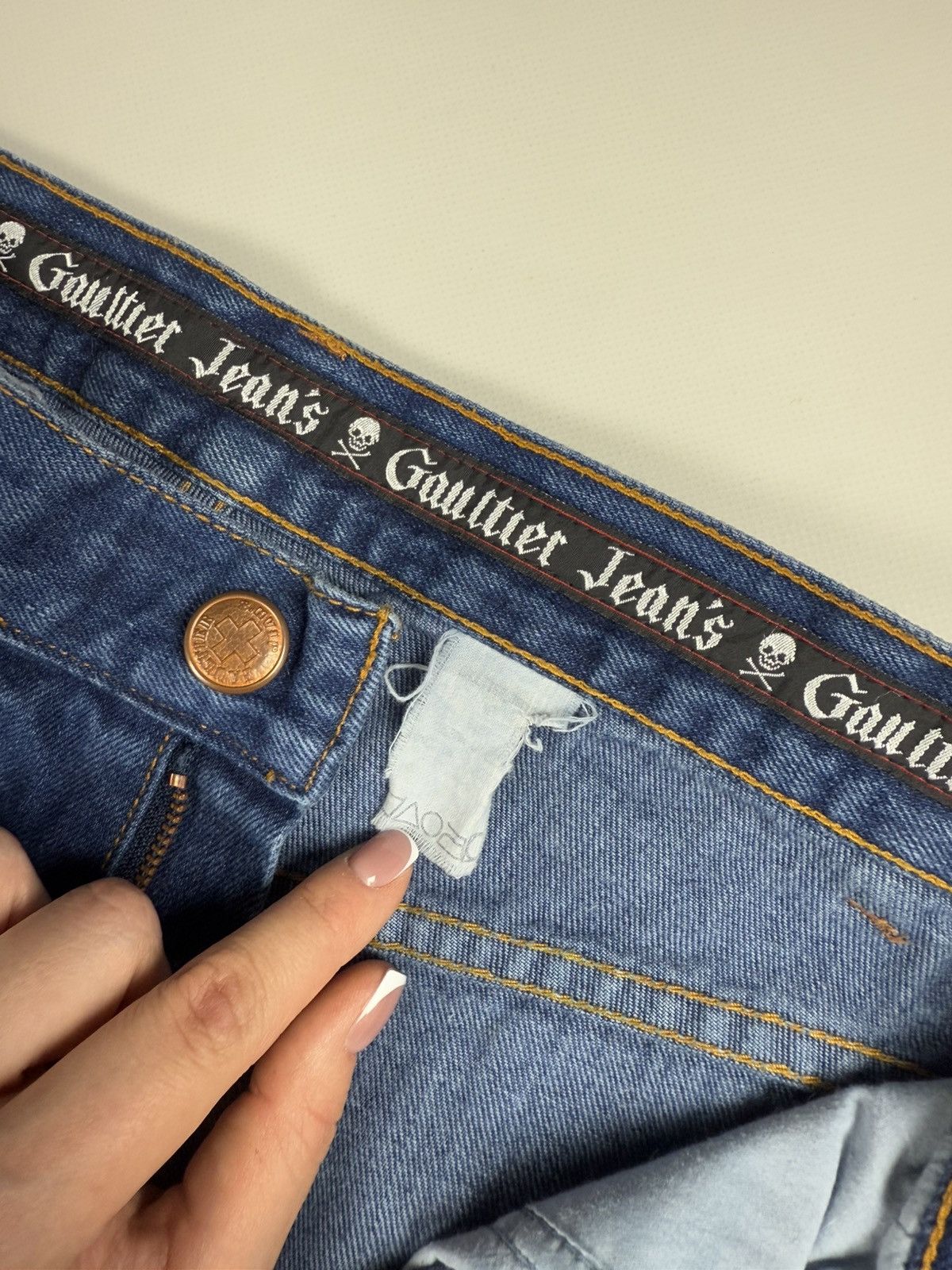 Jean Paul Gaultier Jean Paul Gaultier Vintage Unisex Denim Designer Jeans Size US 29 - 12 Thumbnail