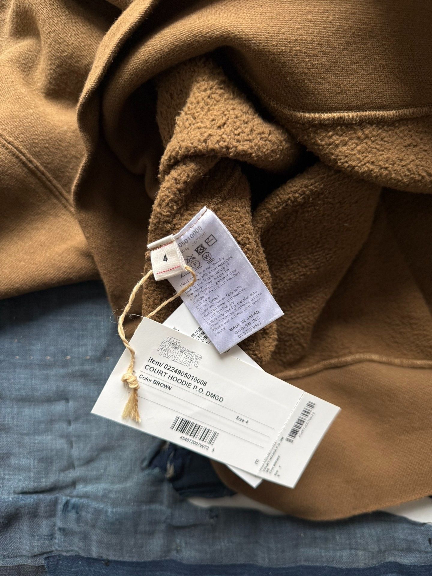 Visvim VISVIM 24AW ICT COURT HOODIE DMGD Size US XL / EU 56 / 4 - 9 Thumbnail