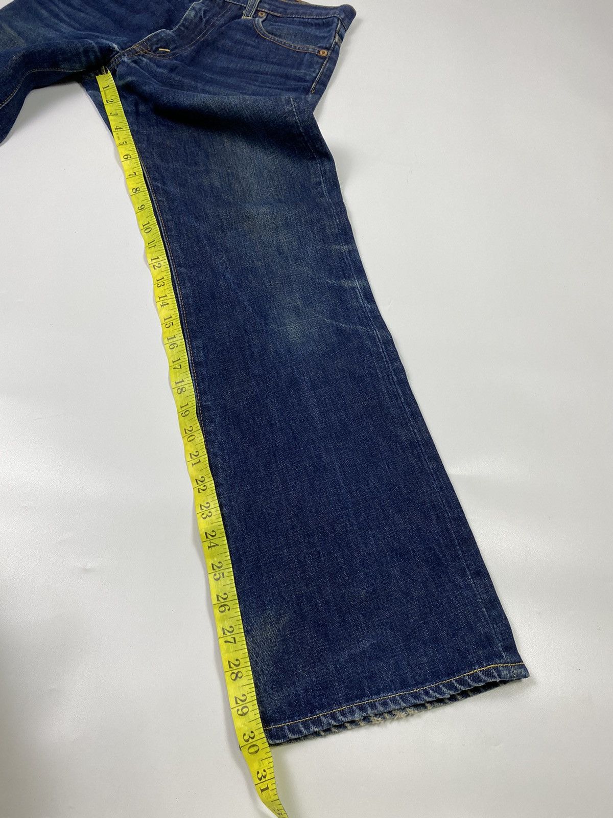 Levi's size 30x30 vintage 90s levis 517 flared denim jeans pant Size US 30 / EU 46 - 13 Thumbnail