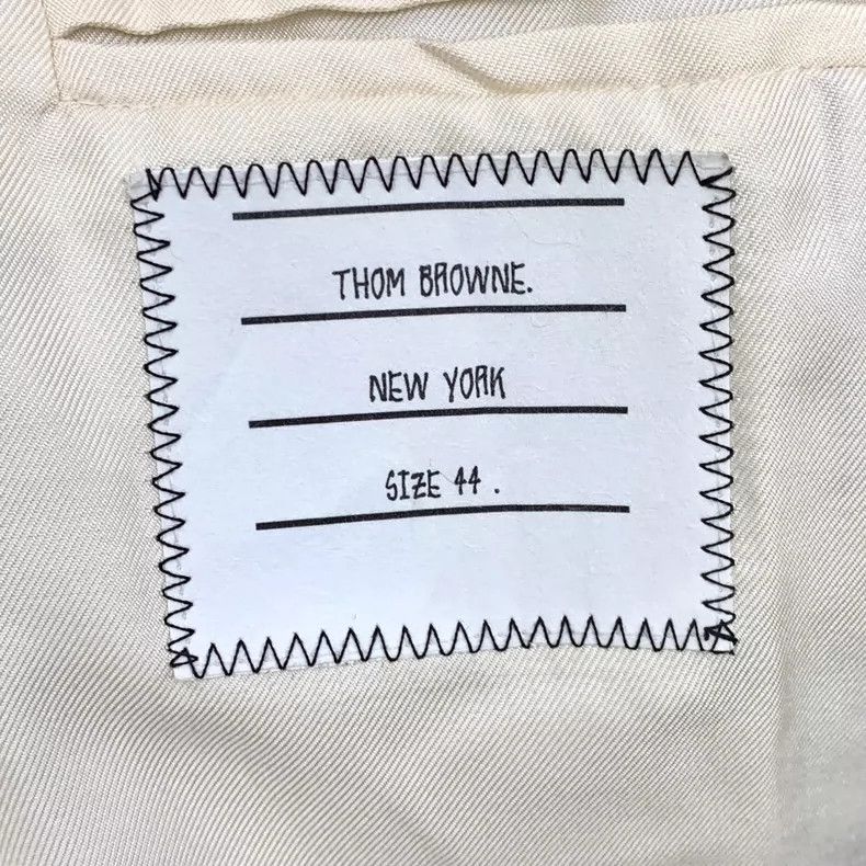 Thom Browne Thom browne Black wool lapel long-sleeved suit jacket 2505- Size US S / EU 44-46 / 1 - 6 Thumbnail