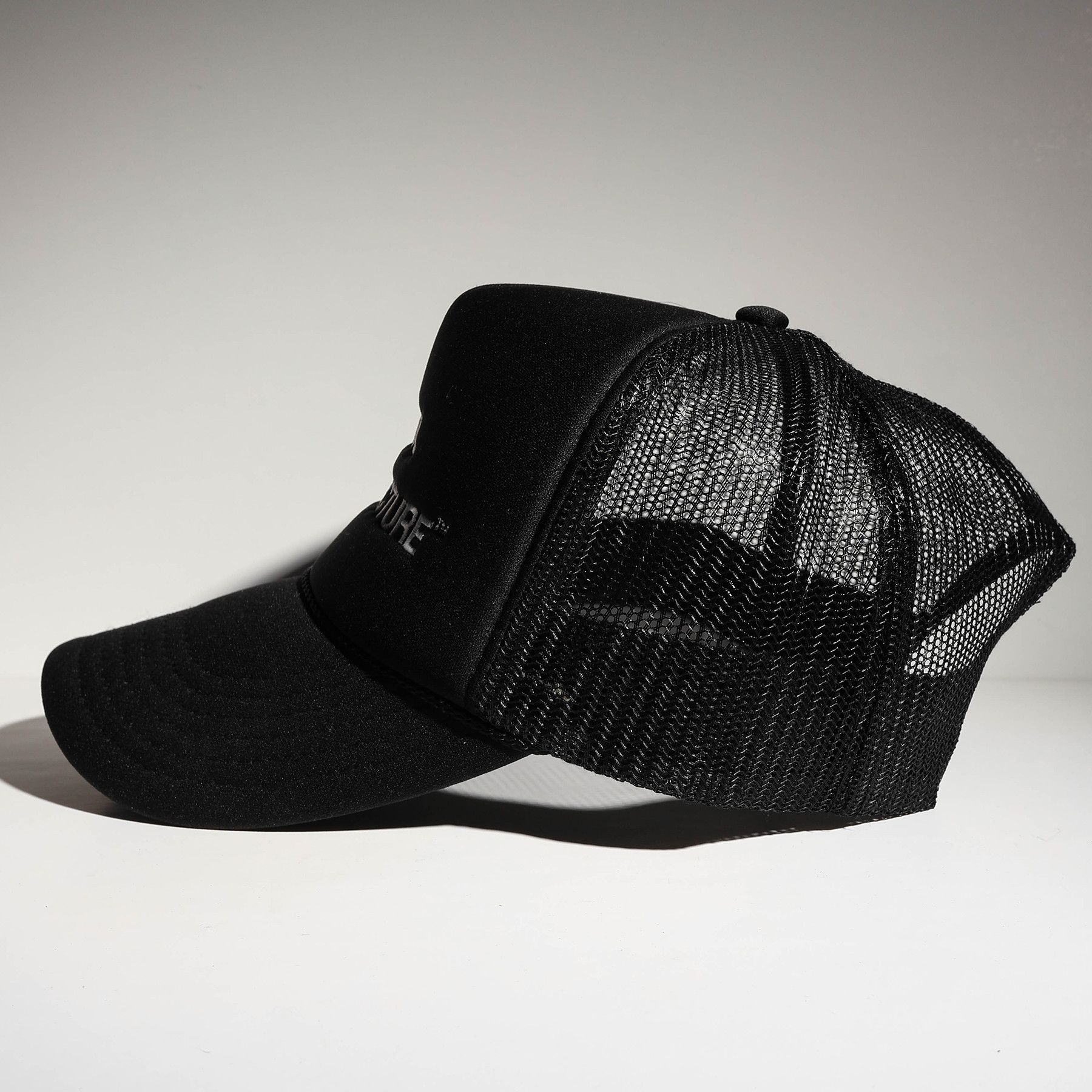 Vintage Mental Architecture Embroidered Logo Mesh Trucker Hat Size ONE SIZE - 3 Thumbnail