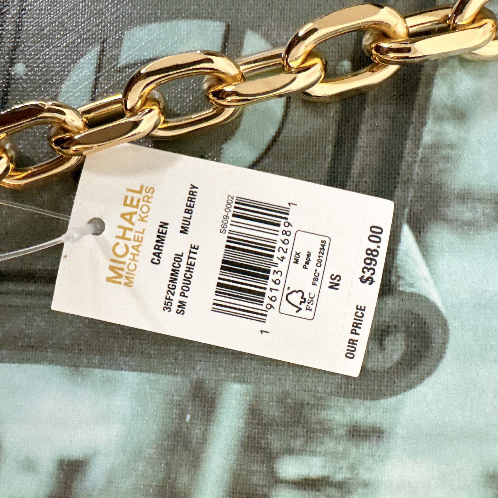 Michael Kors Michael Kors 35F2GNMC0L Carmen Extra-Small Shoulder Bag Size ONE SIZE - 6 Thumbnail