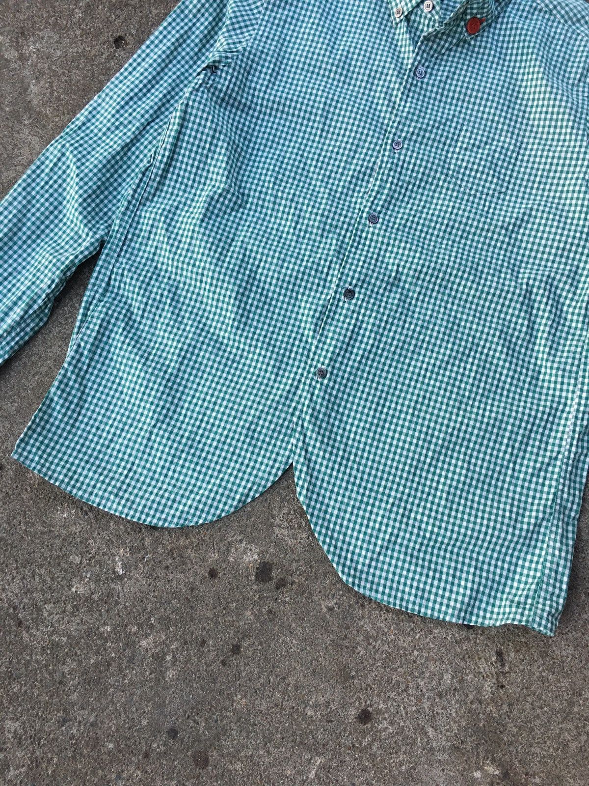 Issey Miyake 90S ISSEY MIYAKE FRAPBOIS GINGHAM SHIRT BUTTON UPS Size US M / EU 48-50 / 2 - 15 Thumbnail