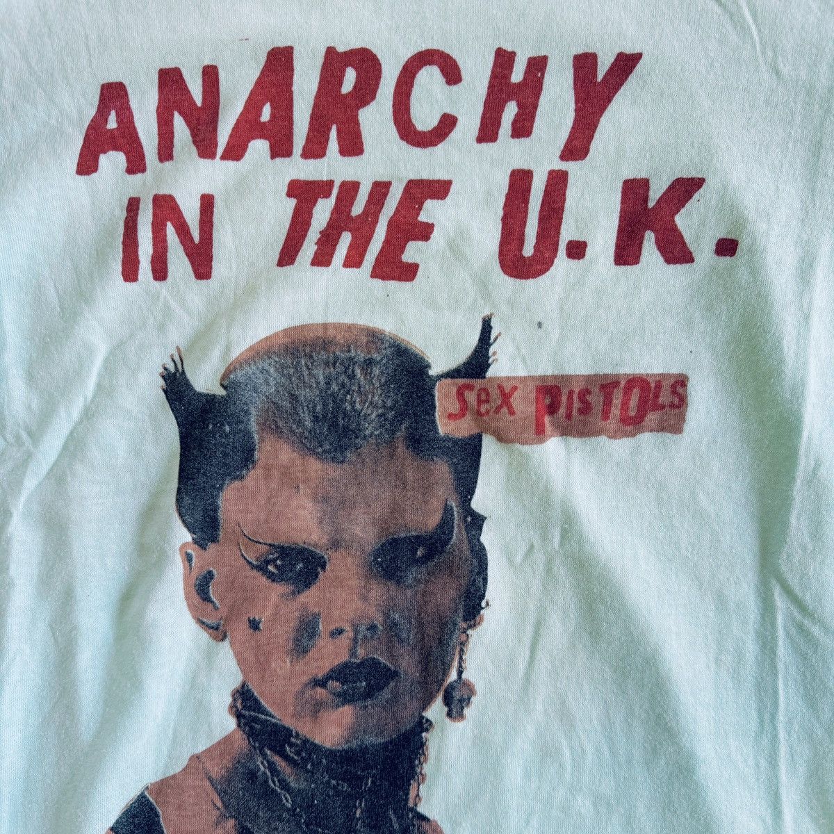 Band Tees Catwoman Sex Pistols “Anarchy in the UK” Vintage T-shirt Size US M / EU 48-50 / 2 - 2 Thumbnail