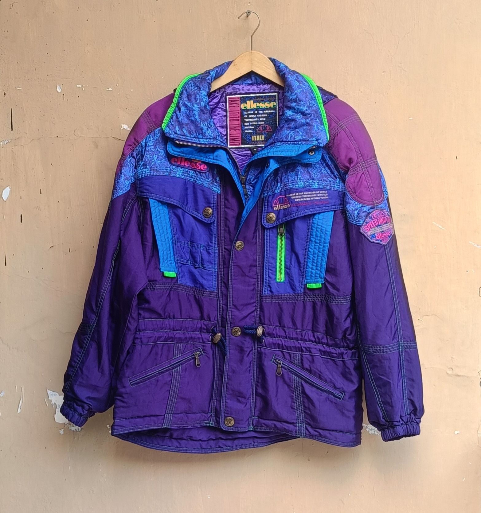 Ellesse × Vintage Ellesse snowboard vintage jacket Size US L / EU 52-54 / 3 - 1 Thumbnail