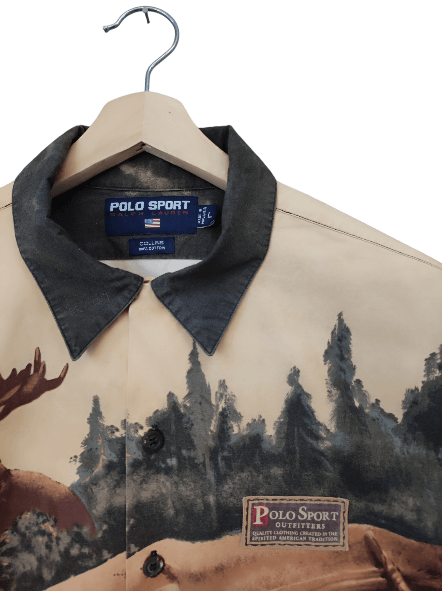 Polo Ralph Lauren × Vintage For Collectors Vintage Polo Sport Outfiters Polo Outdoorsman Size US L / EU 52-54 / 3 - 5 Thumbnail