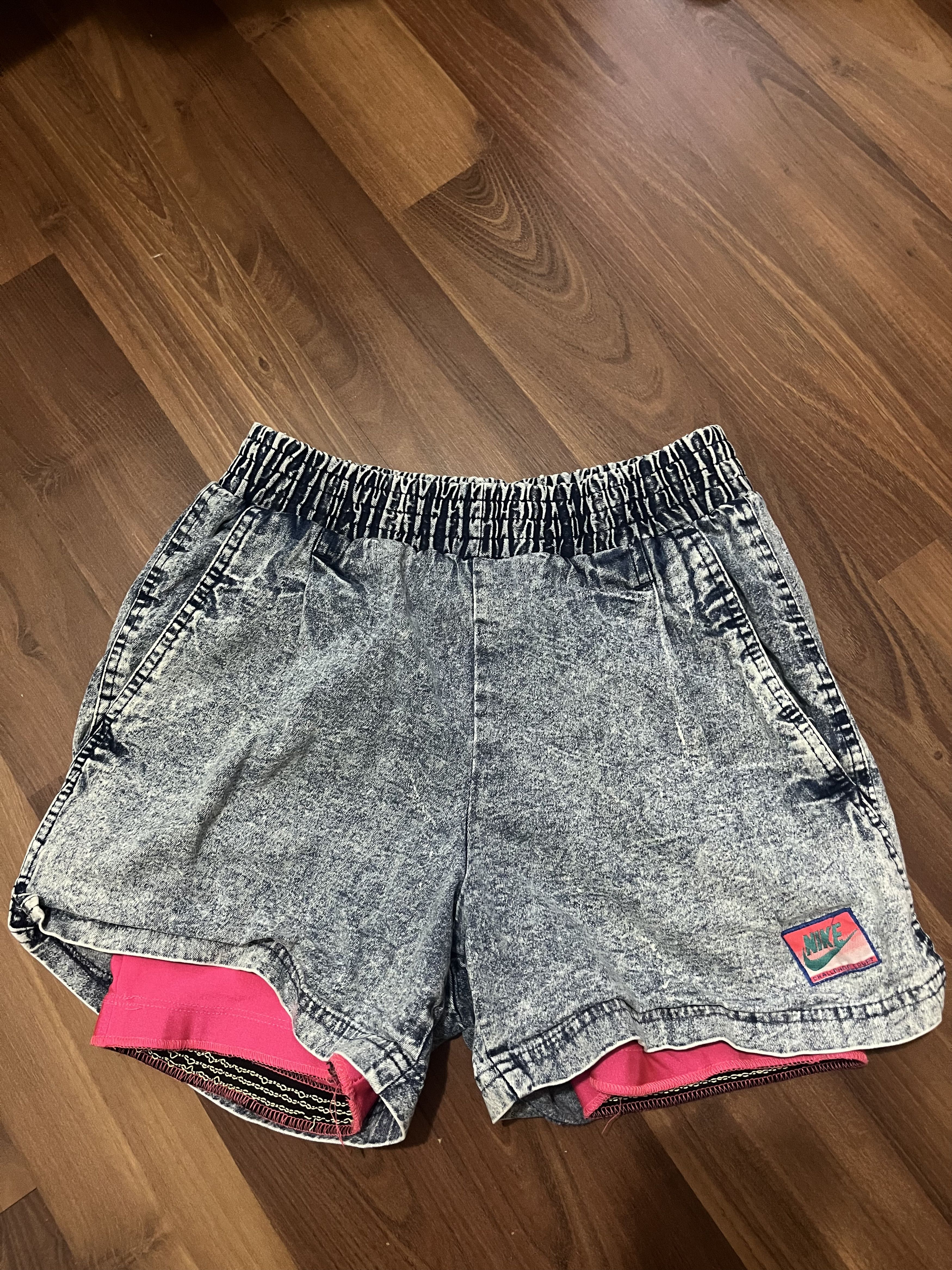 Nike Vintage Nike Andre Agassi Challenge Court Shorts 90s Denim Size US 30 / EU 46 - 2 Thumbnail