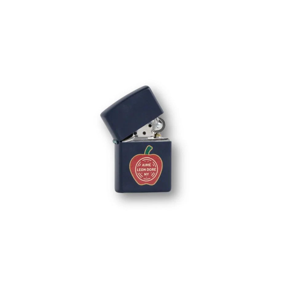 Aime Leon Dore o1mle0725 Size: OS / Apple Energy Zippo Lighter in Navy Size ONE SIZE - 2 Thumbnail
