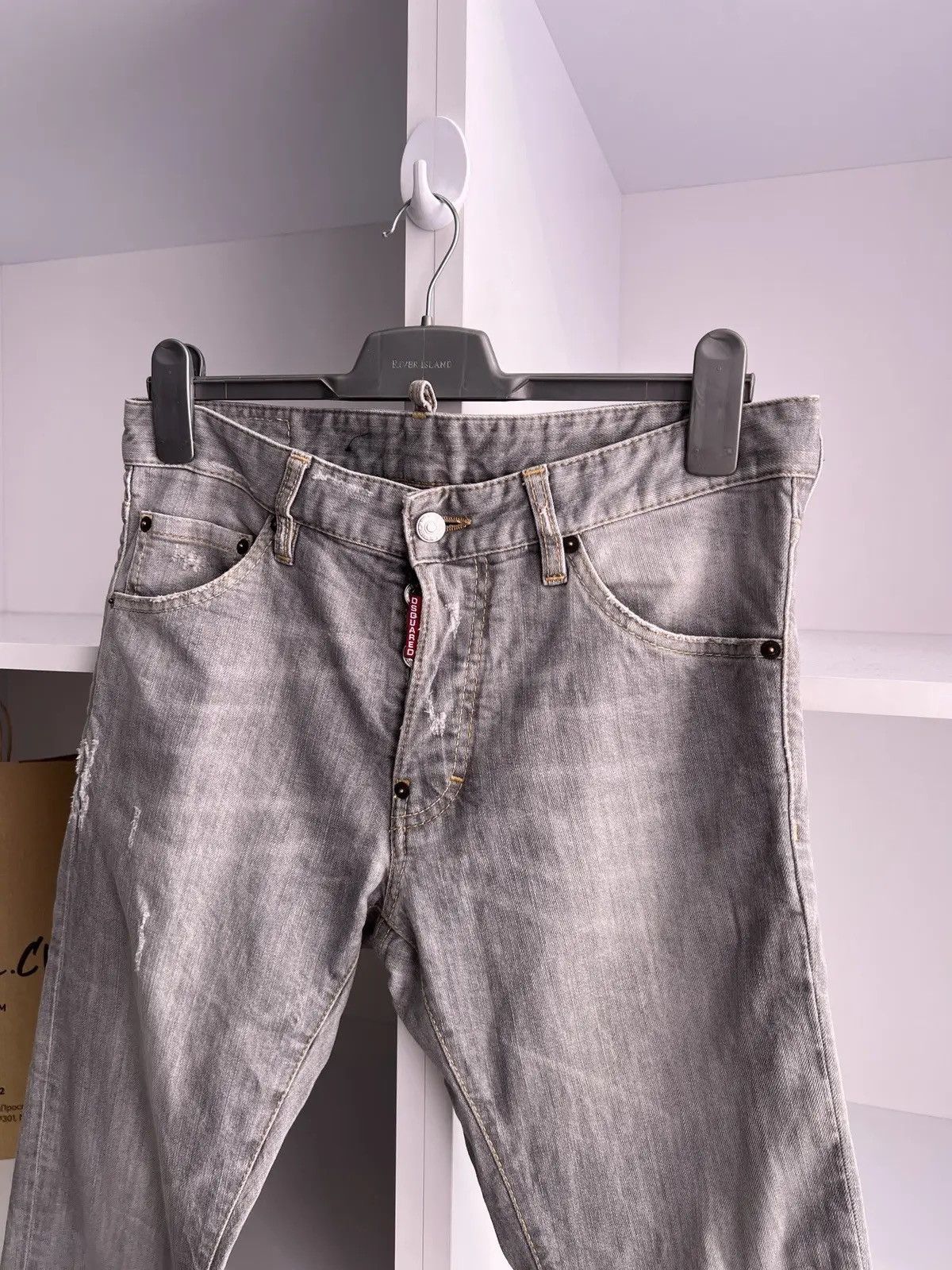 Dsquared2 × Vintage Vintage Dsquared2 Luxury Gray Pants Size US 30 / EU 46 - 5 Thumbnail